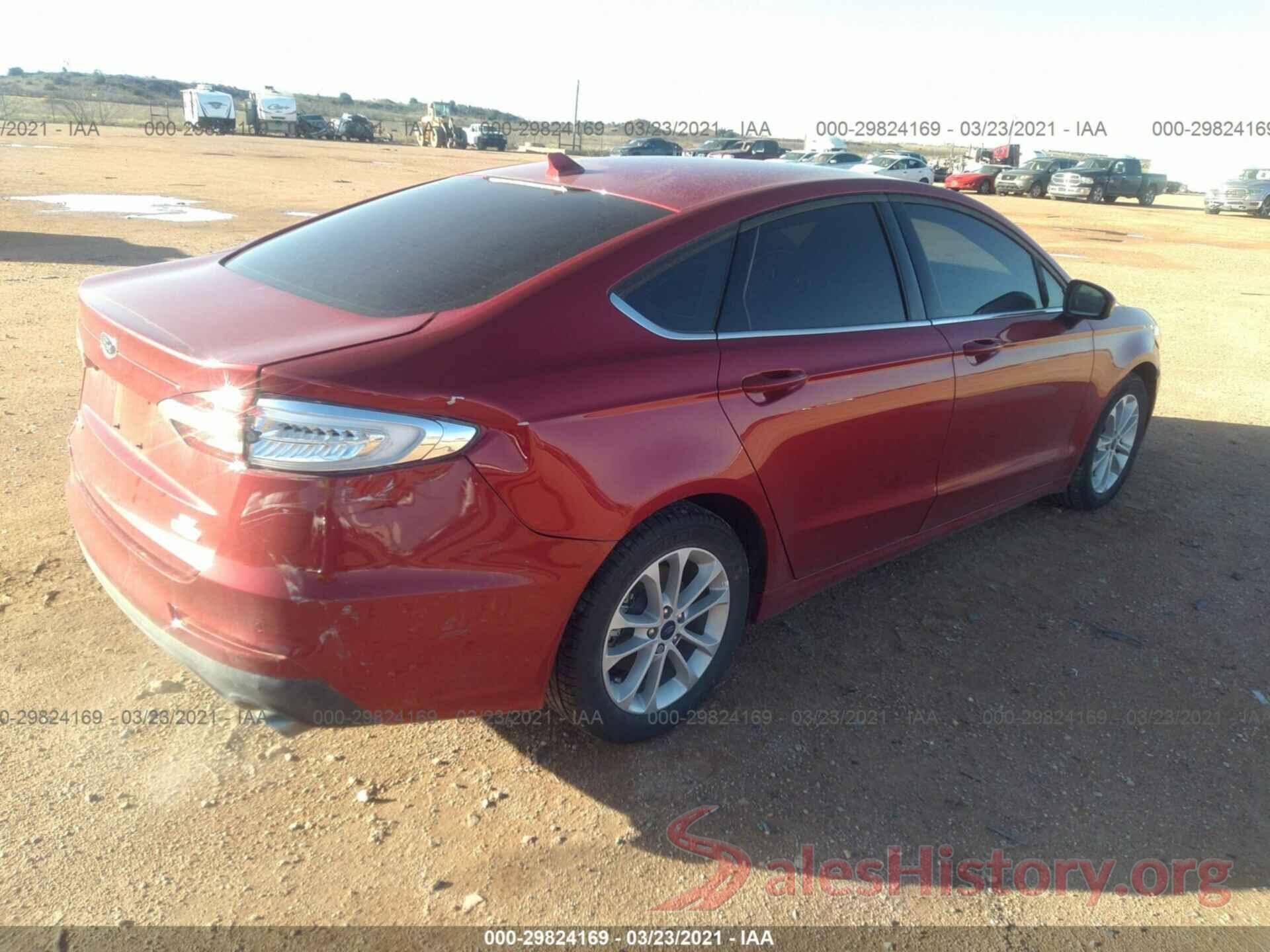 3FA6P0HD7LR235423 2020 FORD FUSION