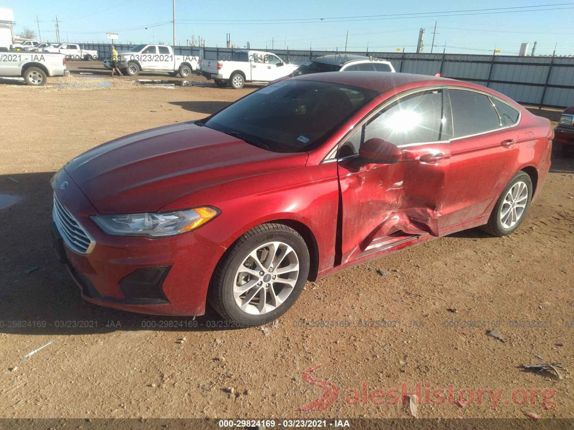 3FA6P0HD7LR235423 2020 FORD FUSION