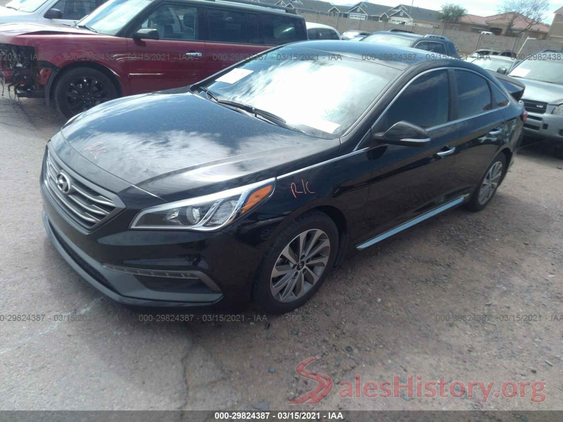 5NPE34AF5GH316580 2016 HYUNDAI SONATA