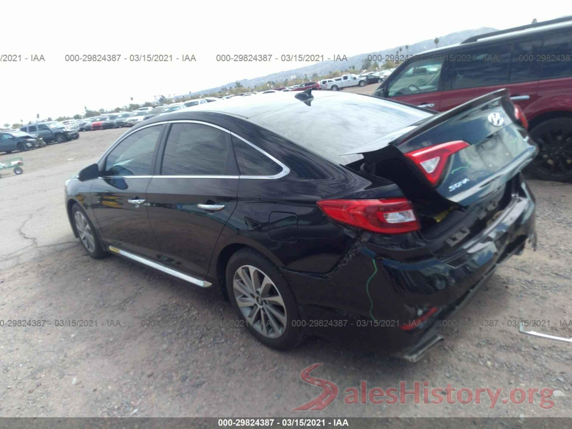 5NPE34AF5GH316580 2016 HYUNDAI SONATA