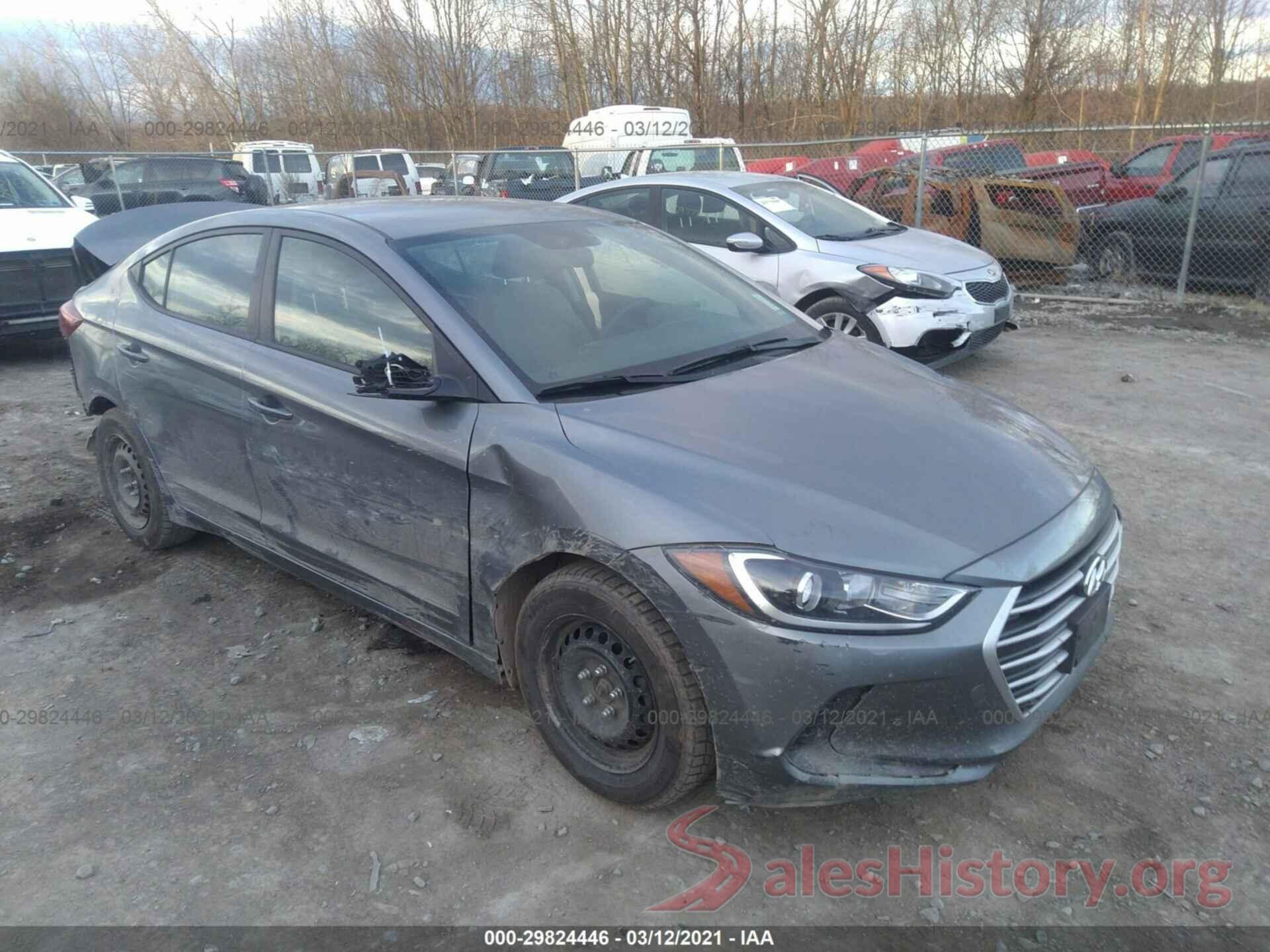 KMHD74LF8HU191719 2017 HYUNDAI ELANTRA