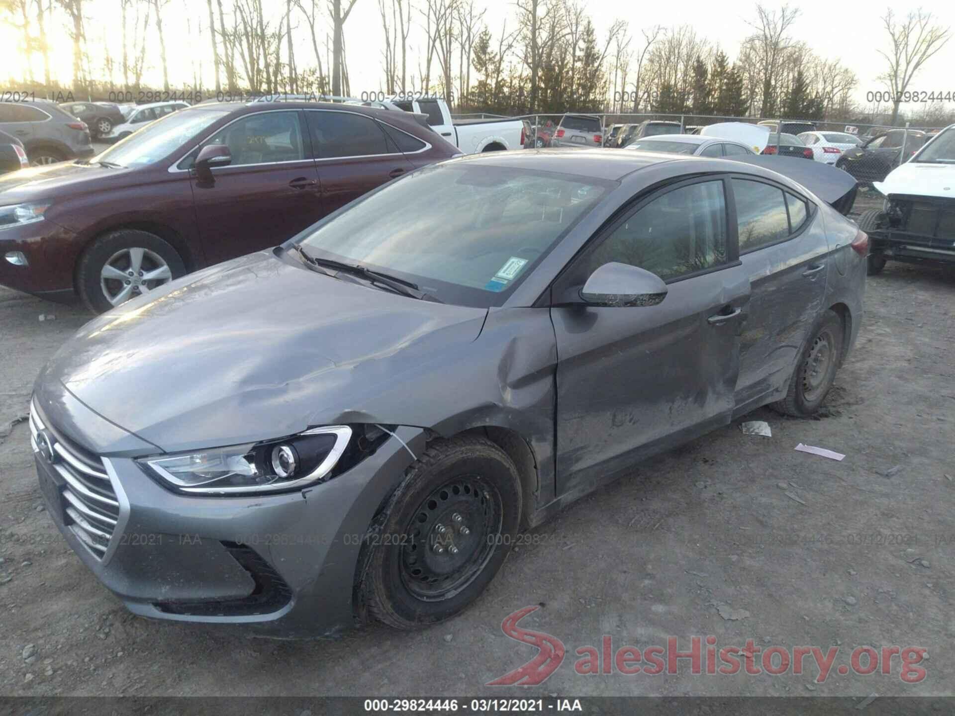 KMHD74LF8HU191719 2017 HYUNDAI ELANTRA