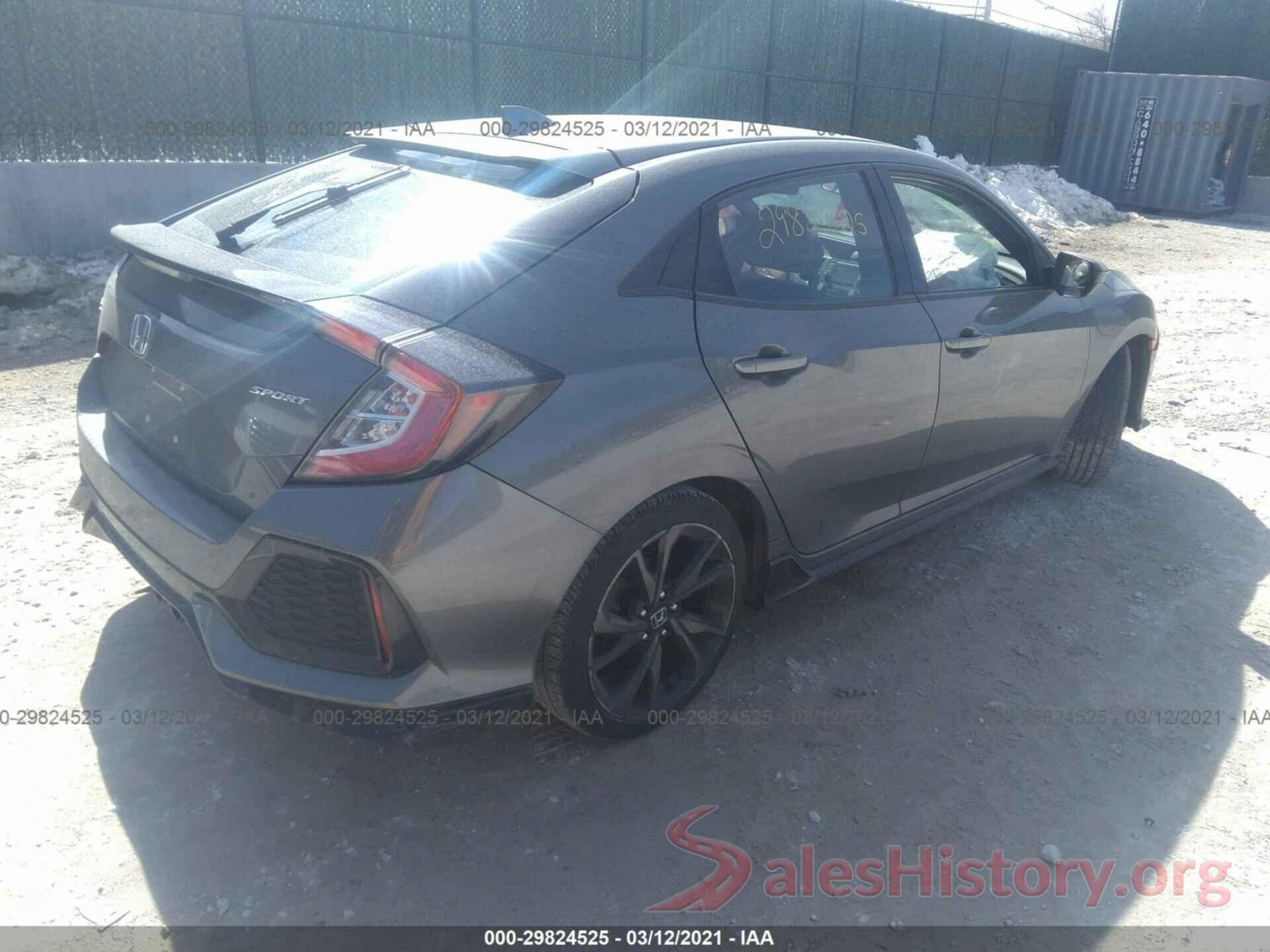 SHHFK7H41HU420060 2017 HONDA CIVIC HATCHBACK