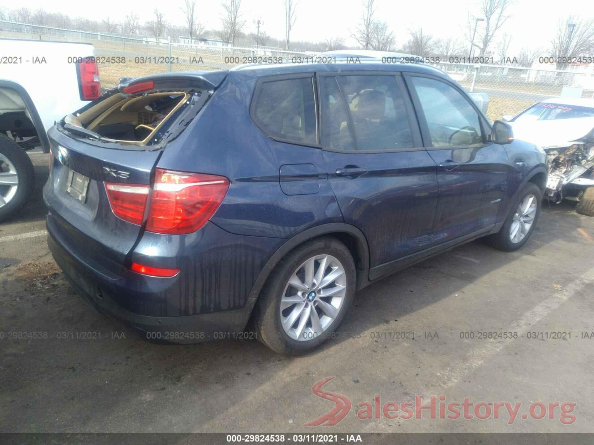 5UXWX9C51H0T00660 2017 BMW X3