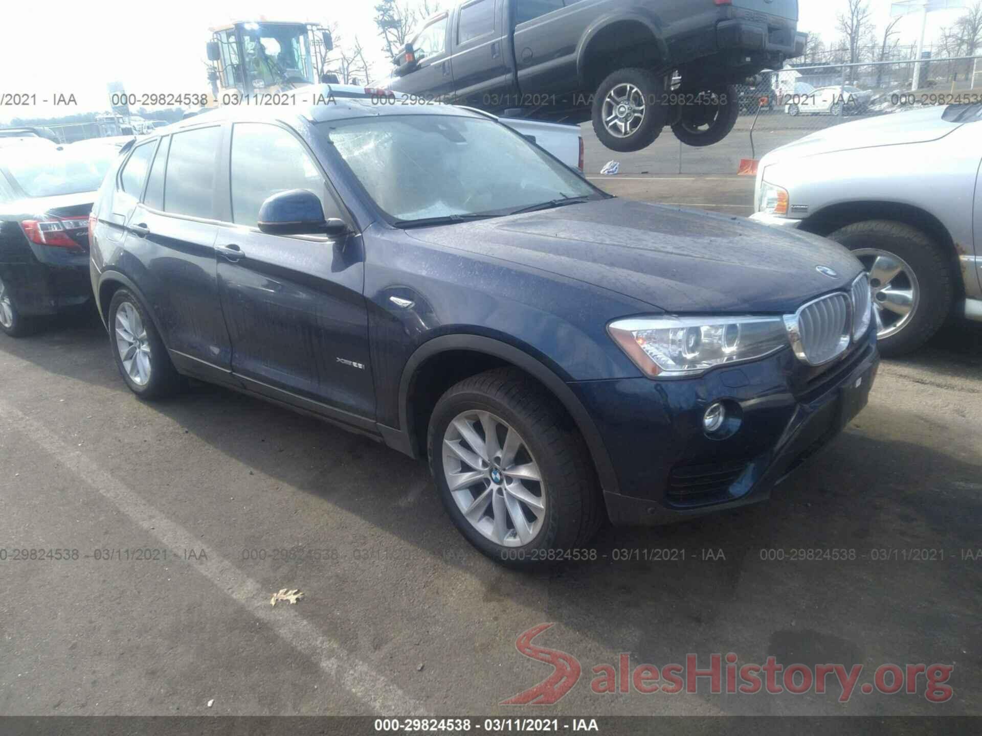 5UXWX9C51H0T00660 2017 BMW X3