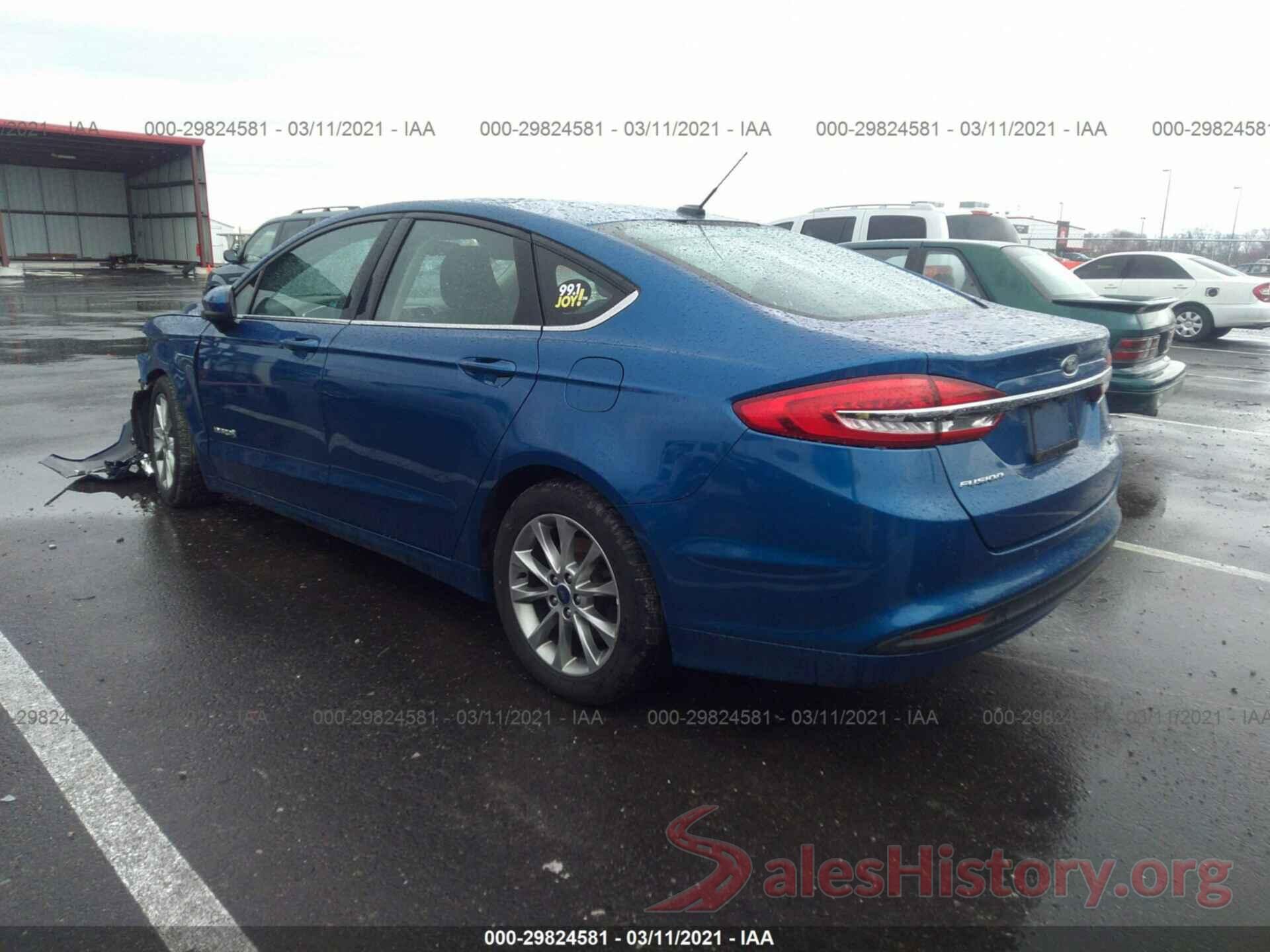 3FA6P0LU9HR325493 2017 FORD FUSION