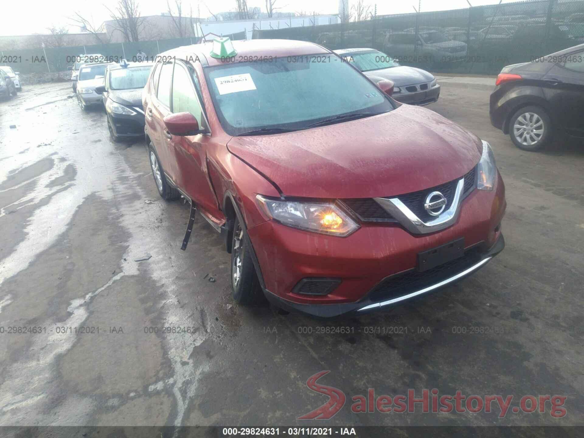 KNMAT2MV9GP612826 2016 NISSAN ROGUE