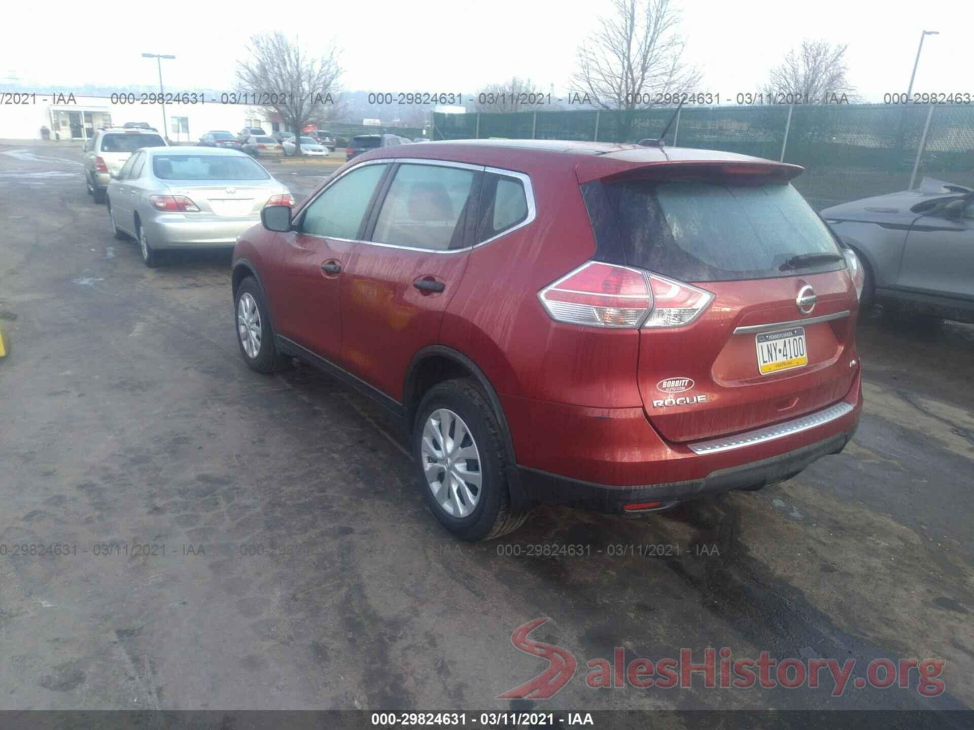 KNMAT2MV9GP612826 2016 NISSAN ROGUE