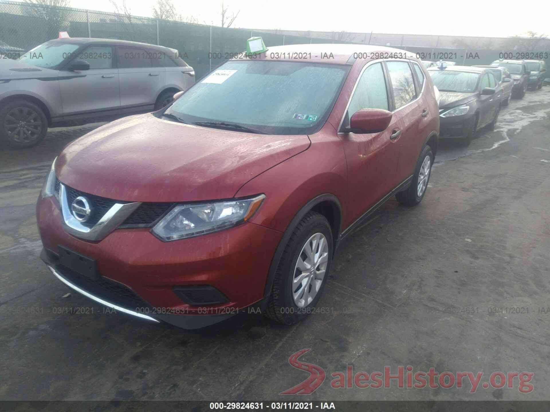 KNMAT2MV9GP612826 2016 NISSAN ROGUE