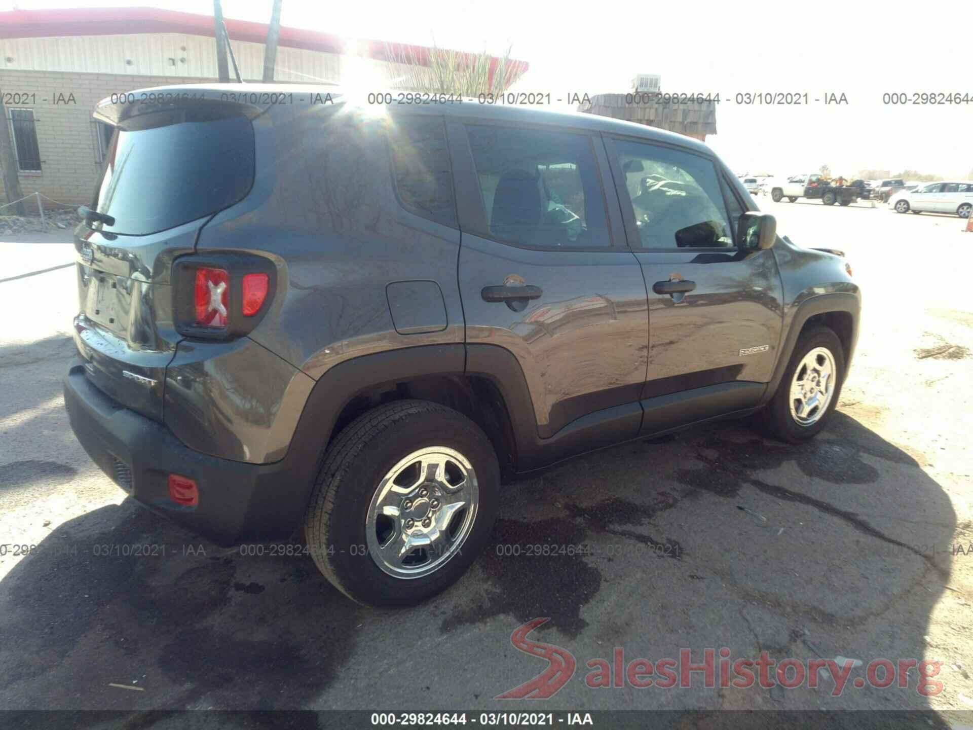 ZACNJAAB1LPM00749 2020 JEEP RENEGADE