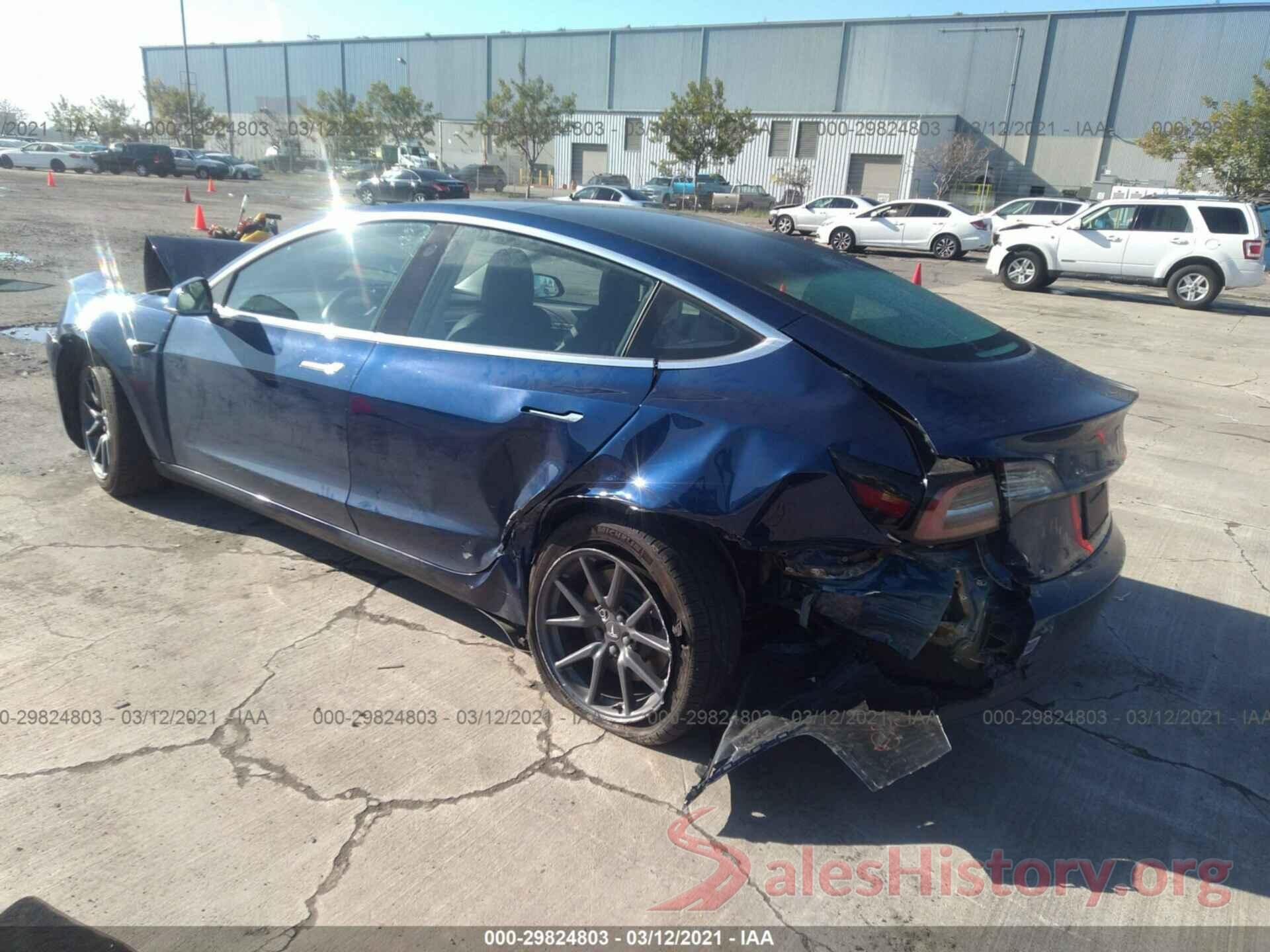 5YJ3E1EA4KF190427 2019 TESLA MODEL 3