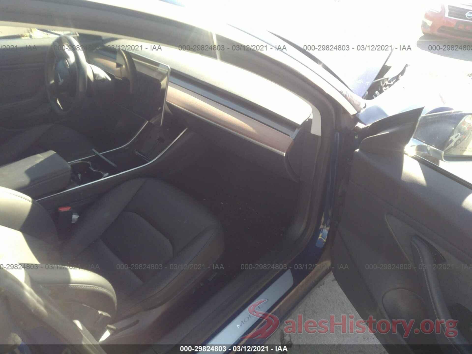 5YJ3E1EA4KF190427 2019 TESLA MODEL 3