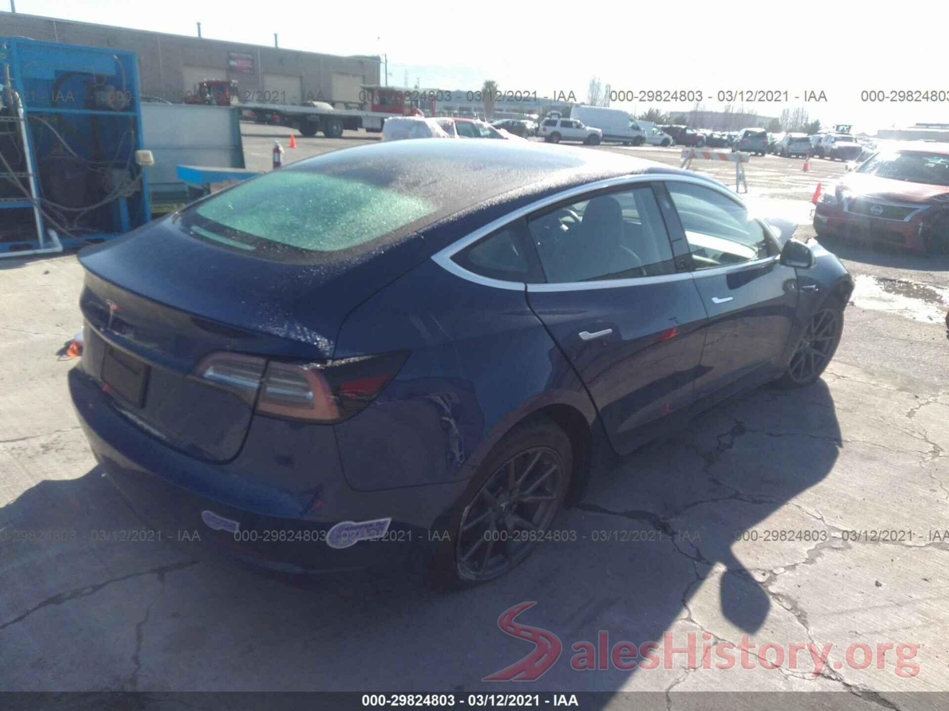 5YJ3E1EA4KF190427 2019 TESLA MODEL 3