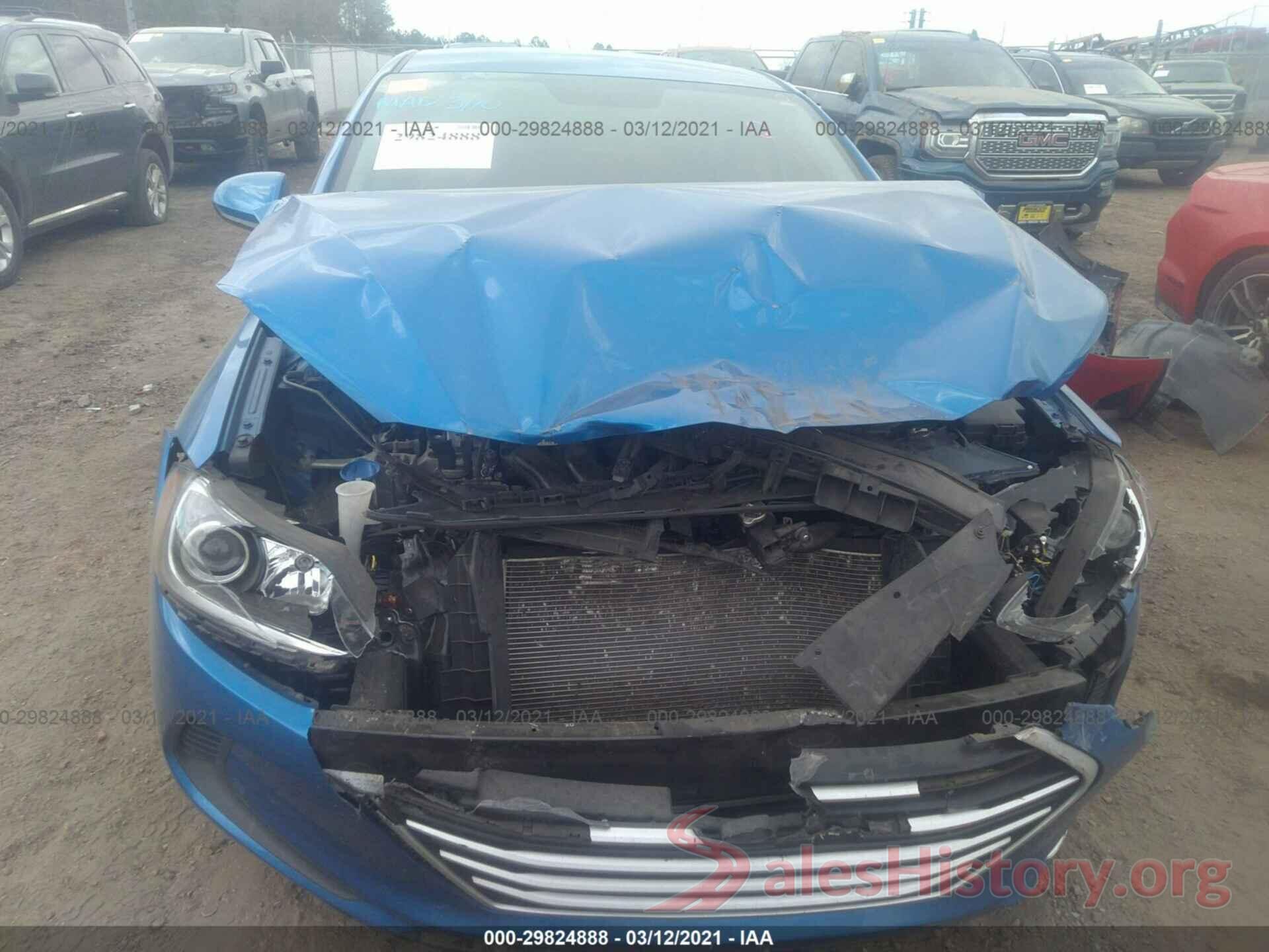 5NPD84LF4HH004374 2017 HYUNDAI ELANTRA