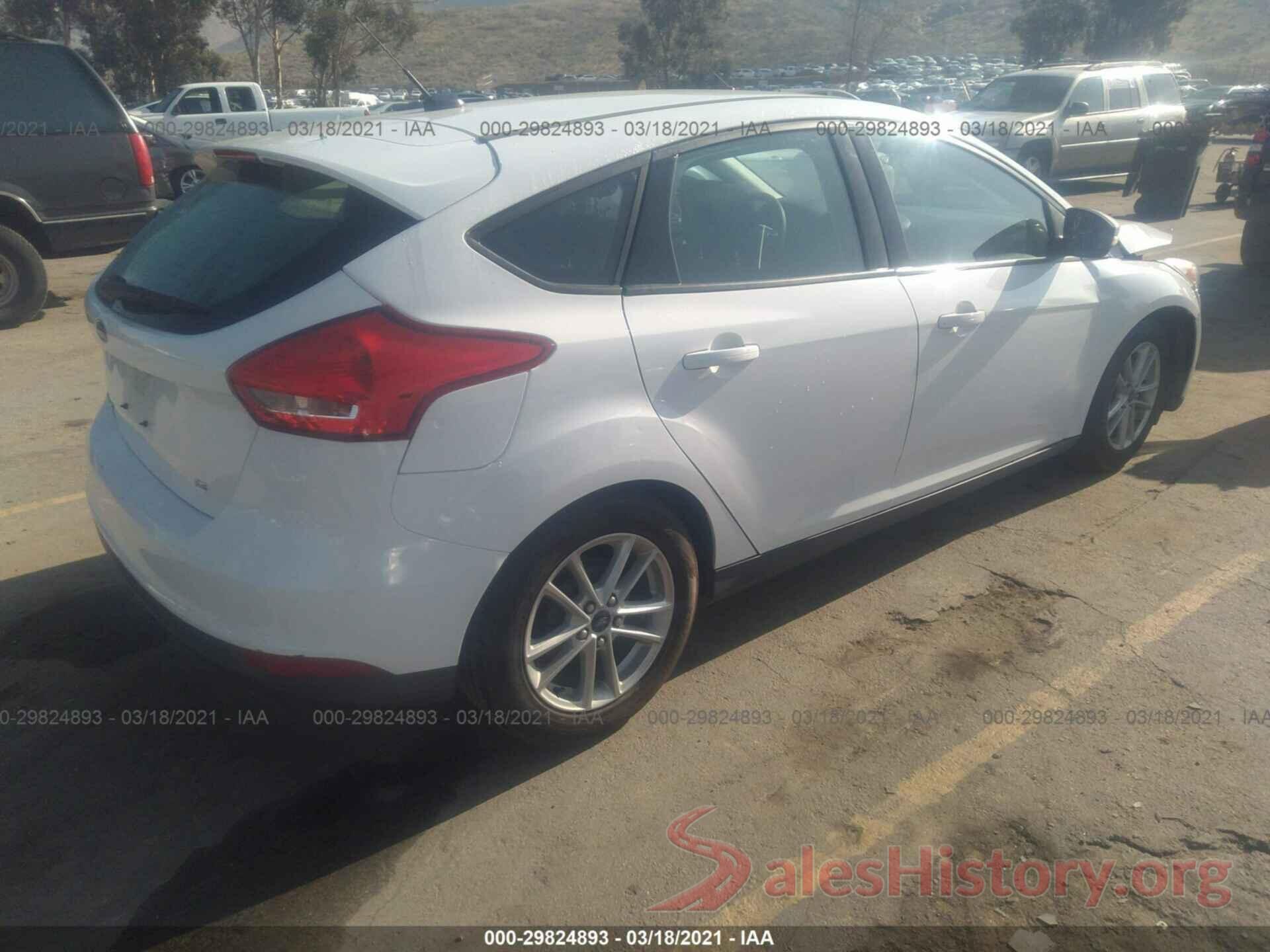 1FADP3K28GL269844 2016 FORD FOCUS