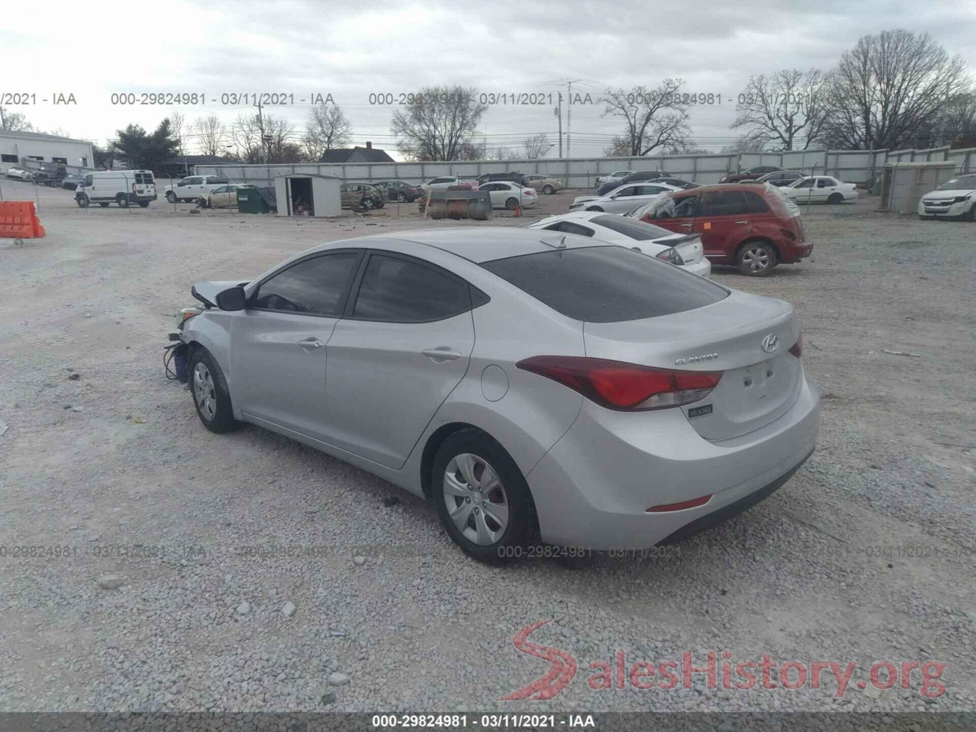 KMHDH4AE0GU581638 2016 HYUNDAI ELANTRA