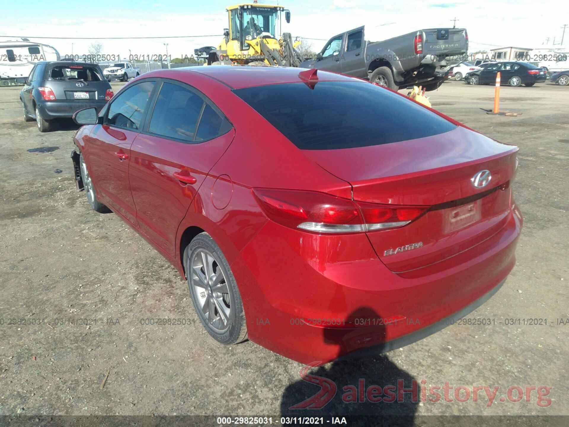 KMHD84LF2HU160981 2017 HYUNDAI ELANTRA