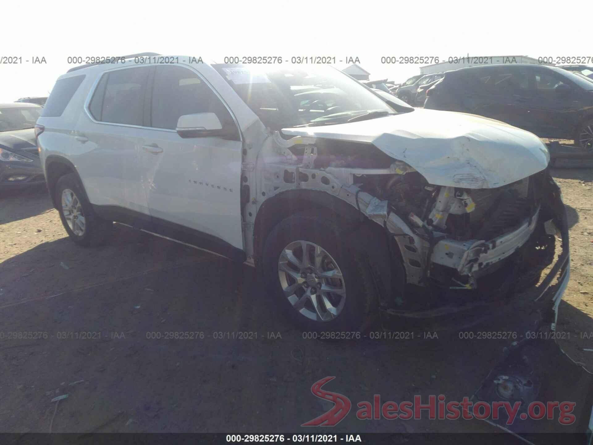 1GNERGKW1KJ165002 2019 CHEVROLET TRAVERSE