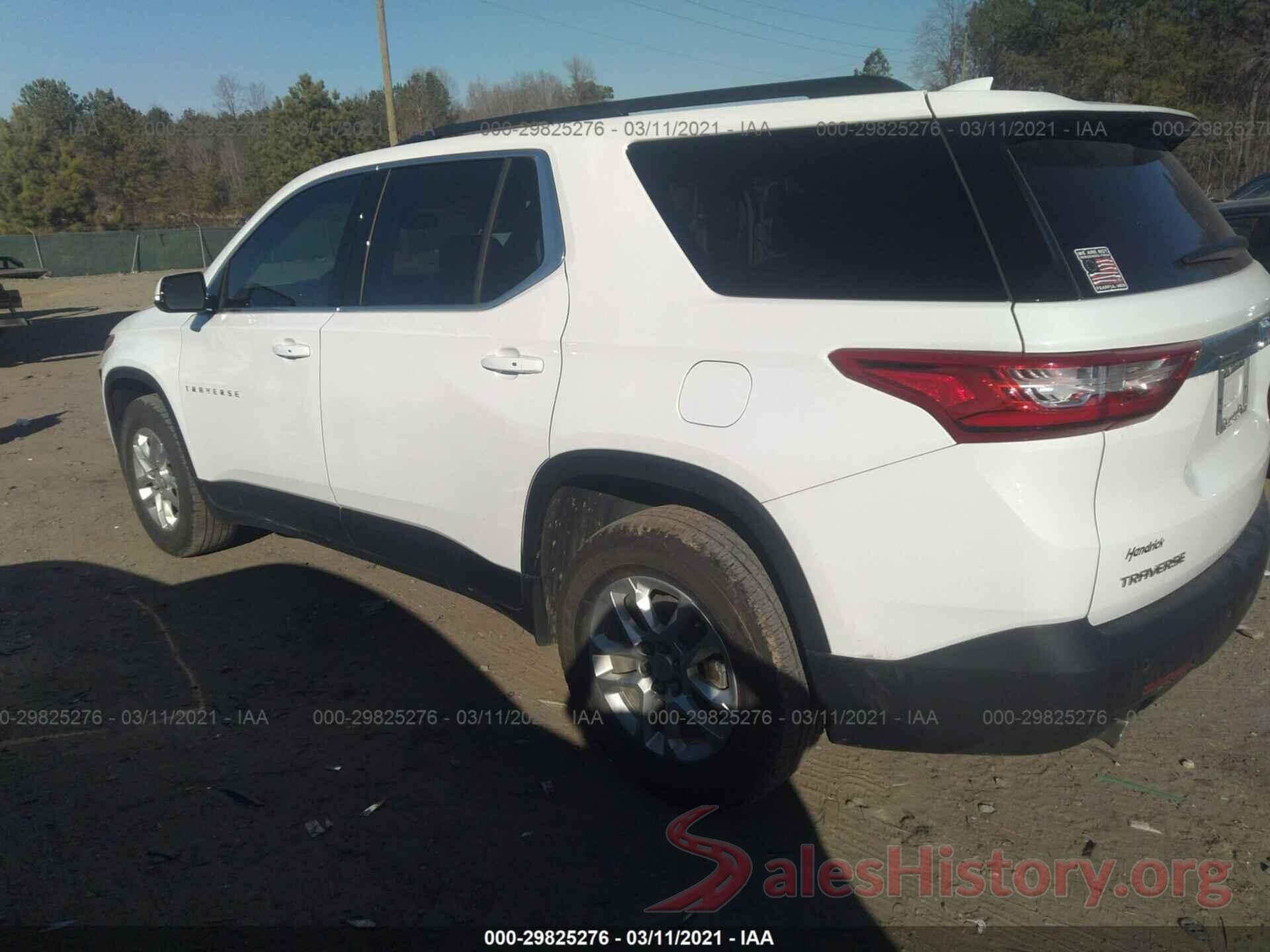 1GNERGKW1KJ165002 2019 CHEVROLET TRAVERSE