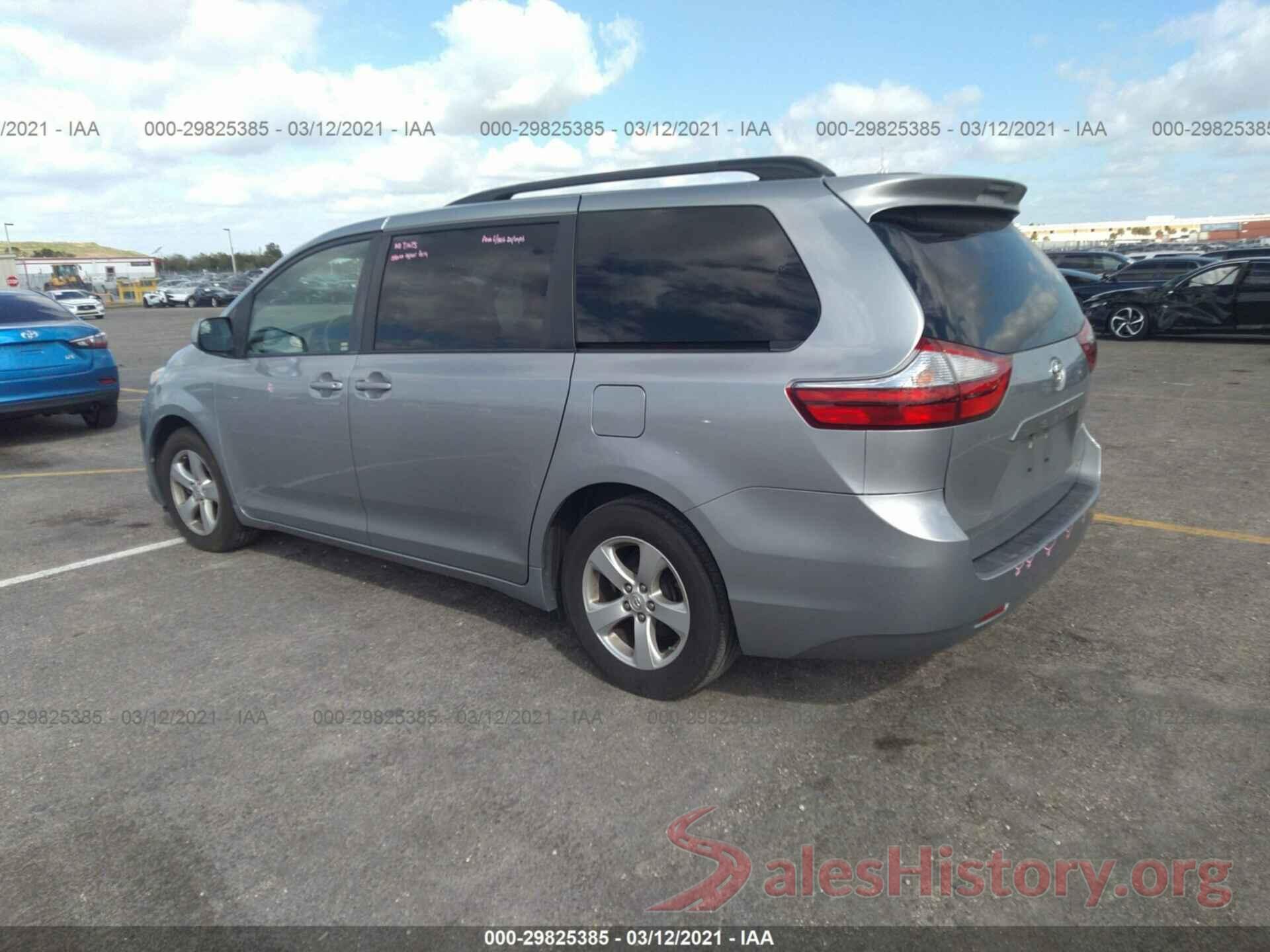 5TDKK3DC9GS733552 2016 TOYOTA SIENNA