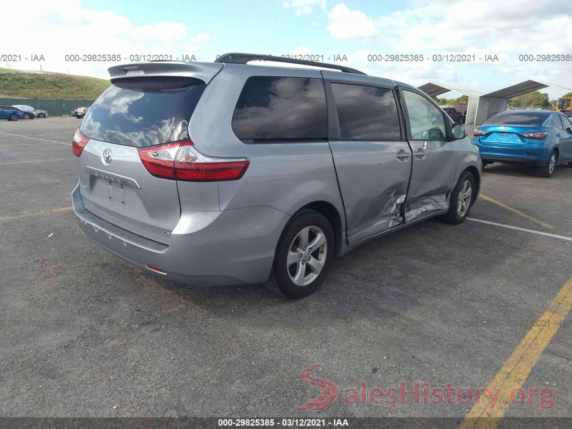 5TDKK3DC9GS733552 2016 TOYOTA SIENNA