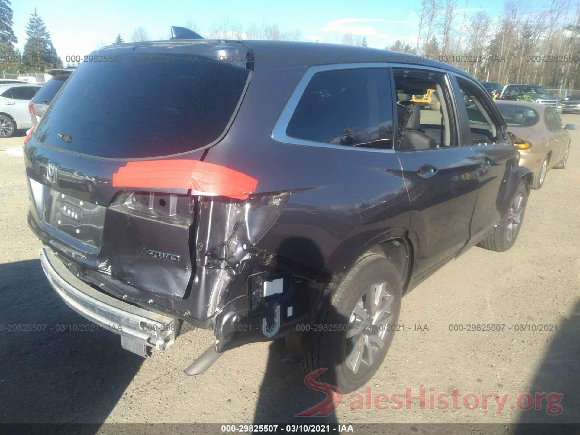 5FNYF6H51LB020574 2020 HONDA PILOT