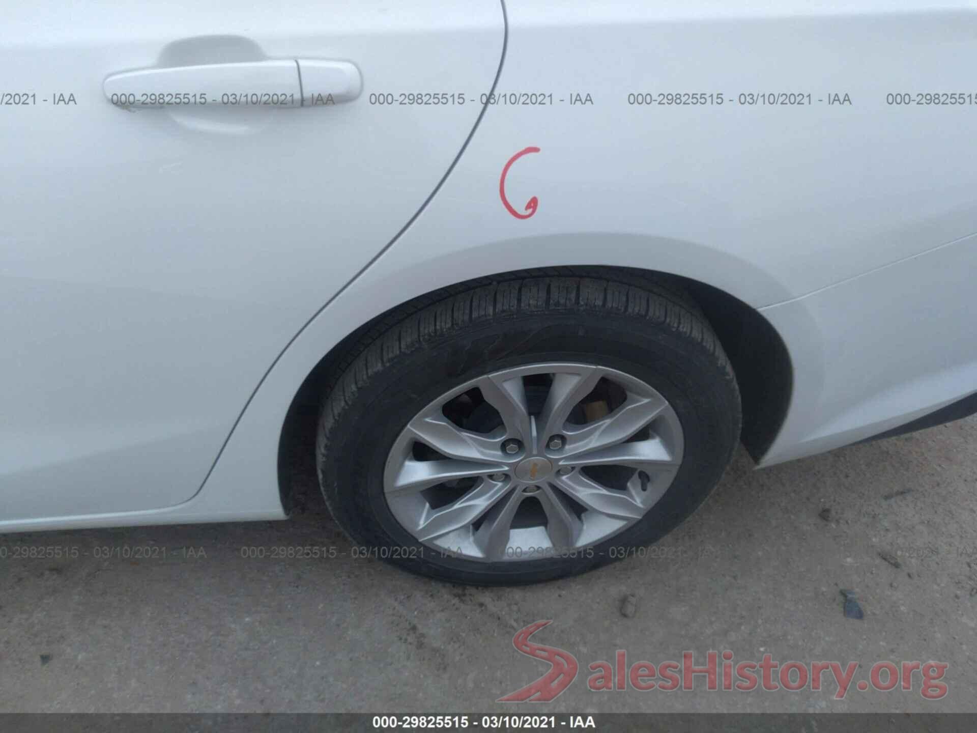 1G1ZD5ST5KF142188 2019 CHEVROLET MALIBU