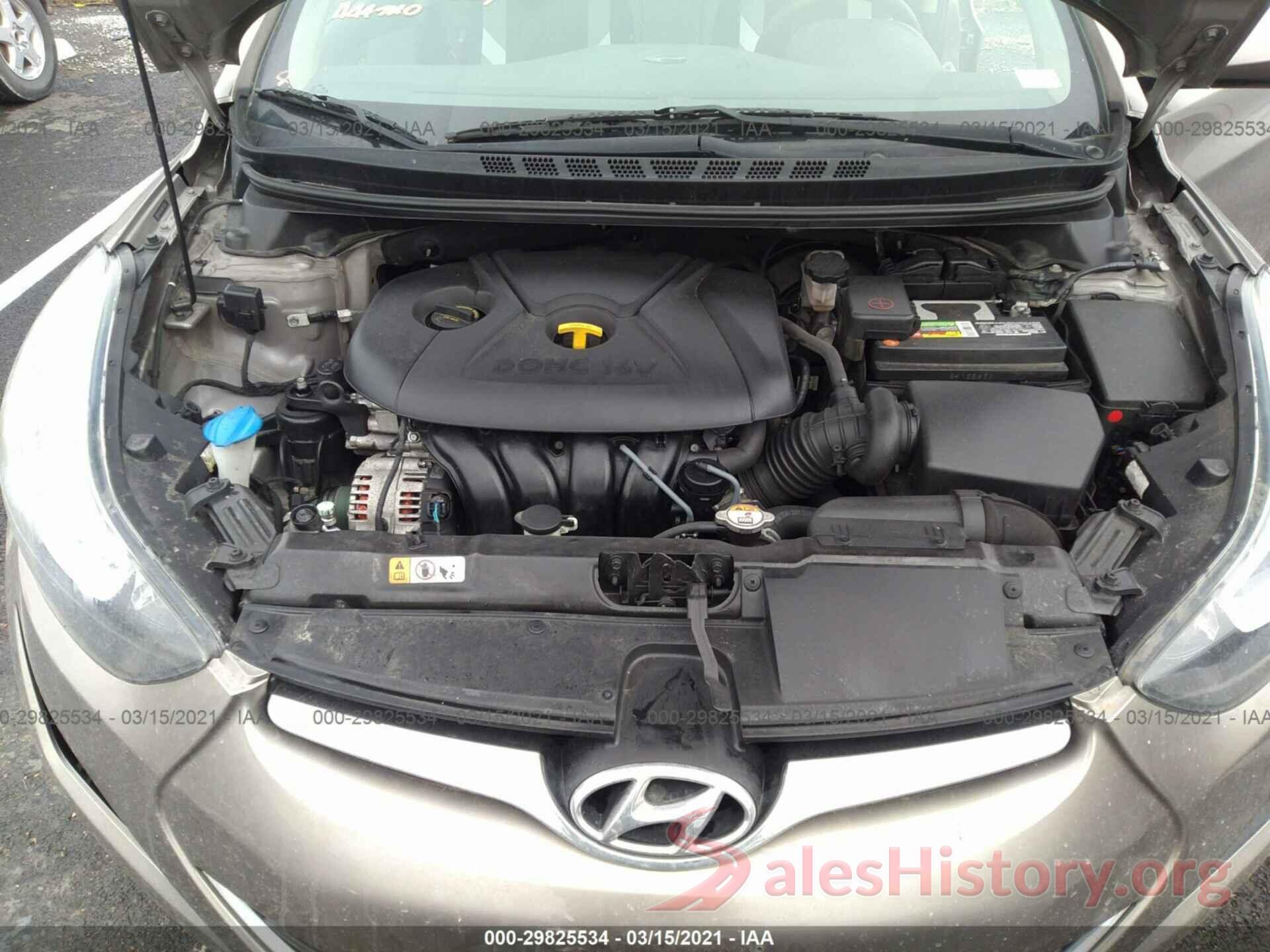 5NPDH4AE8GH673675 2016 HYUNDAI ELANTRA