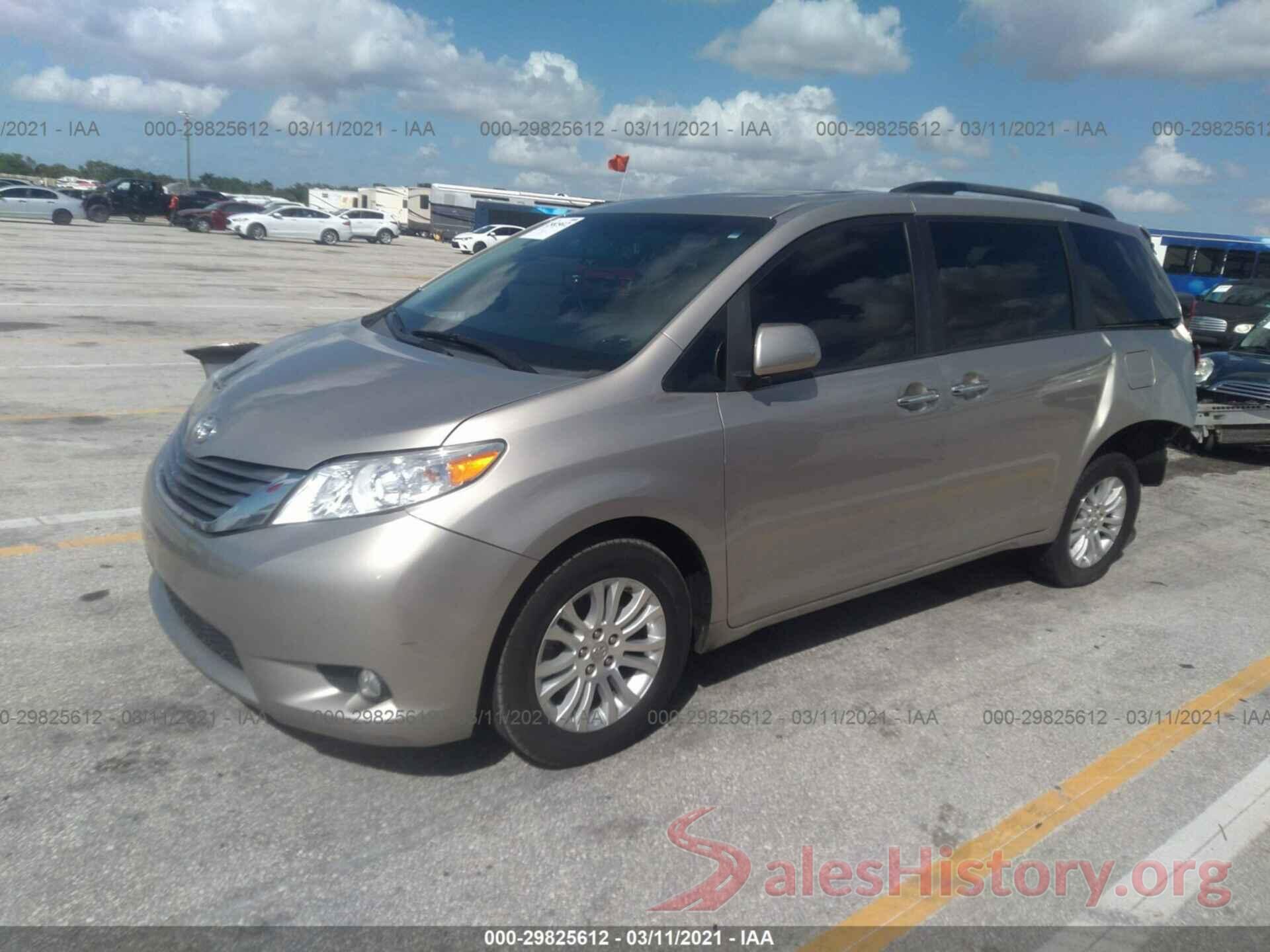 5TDYZ3DCXHS854095 2017 TOYOTA SIENNA