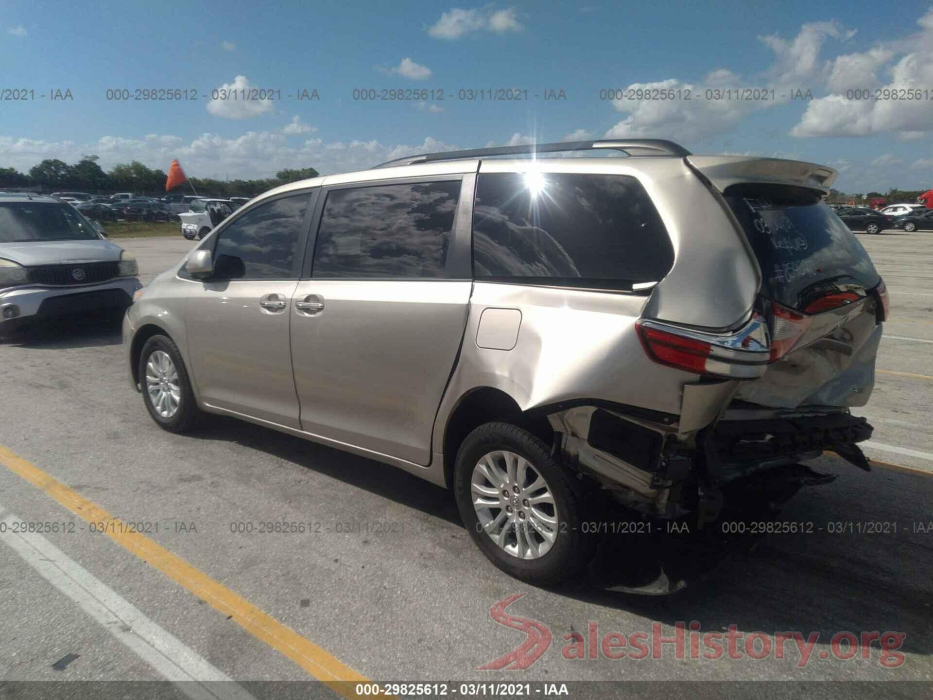 5TDYZ3DCXHS854095 2017 TOYOTA SIENNA