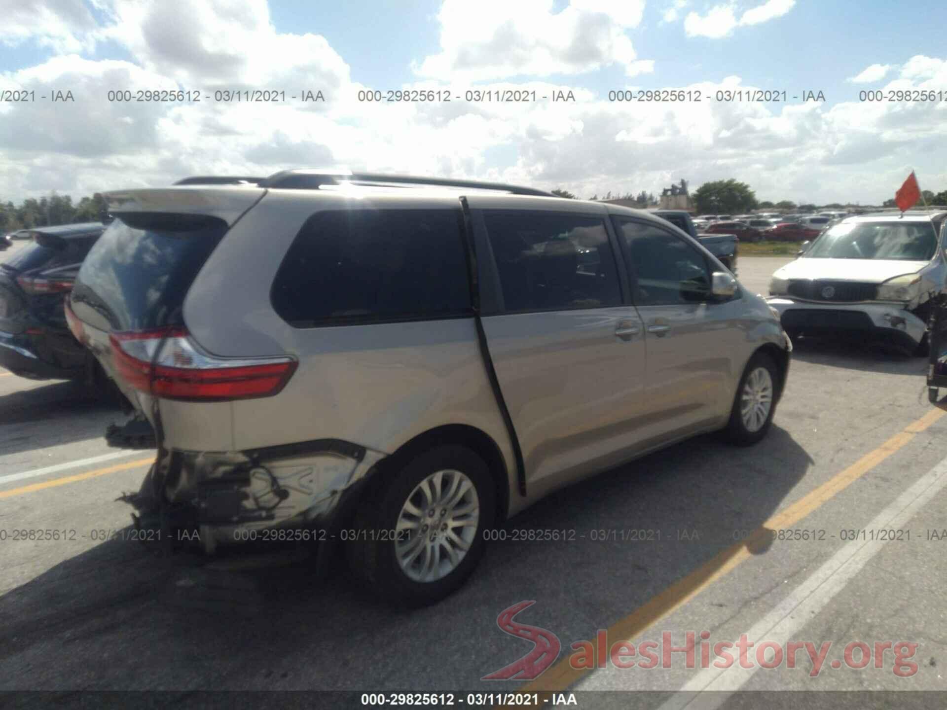 5TDYZ3DCXHS854095 2017 TOYOTA SIENNA