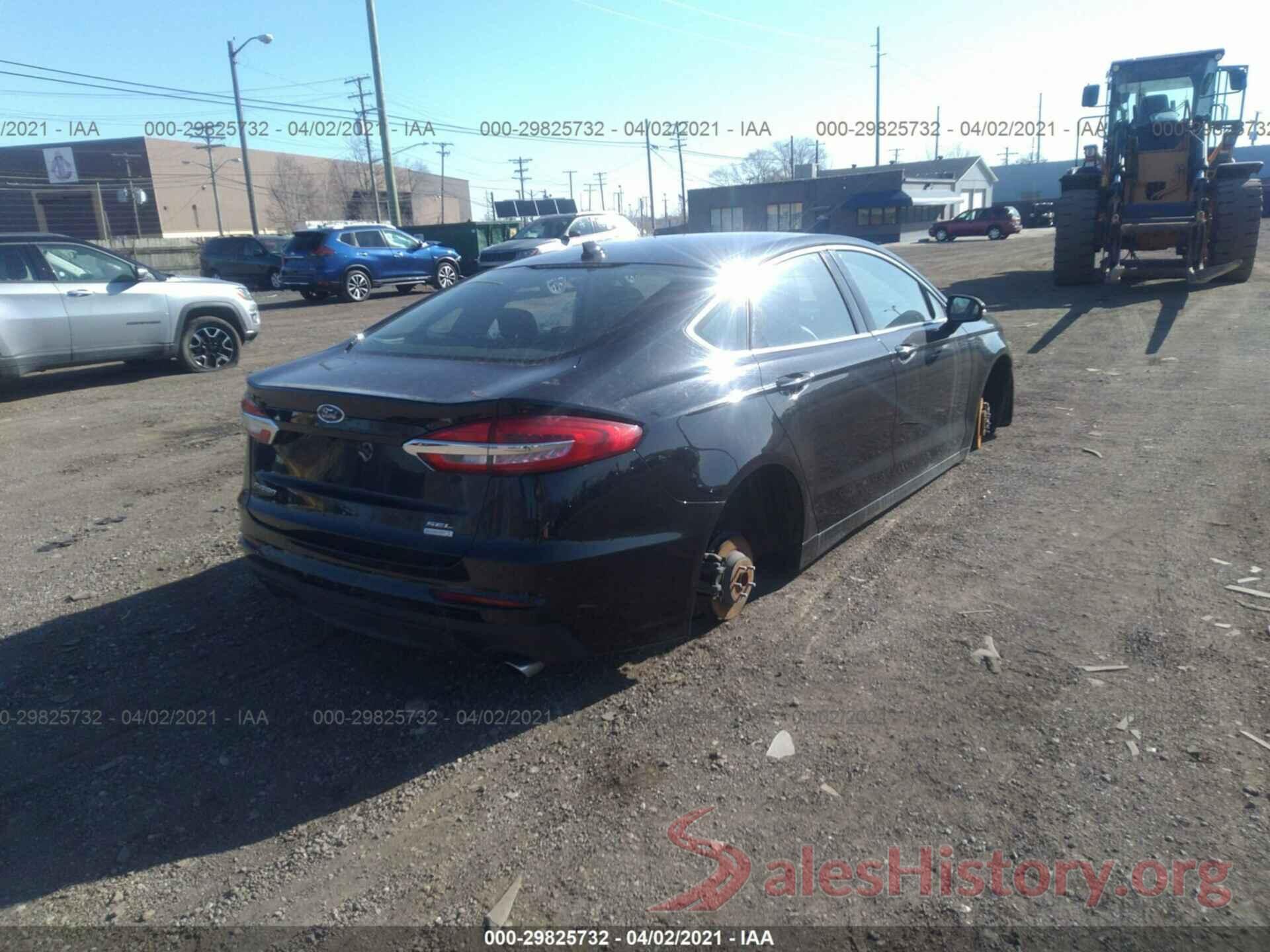 3FA6P0CD8KR237400 2019 FORD FUSION