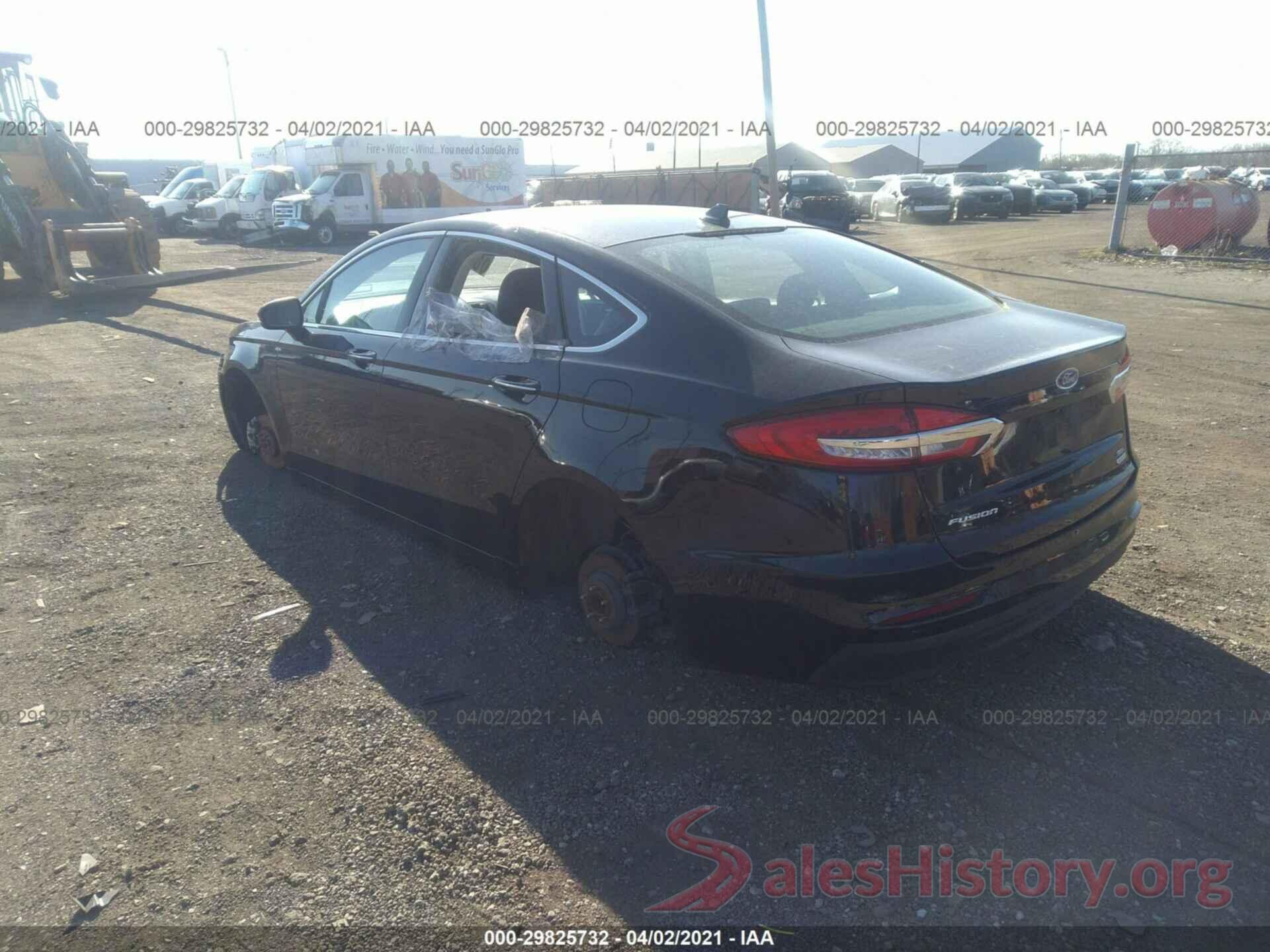 3FA6P0CD8KR237400 2019 FORD FUSION