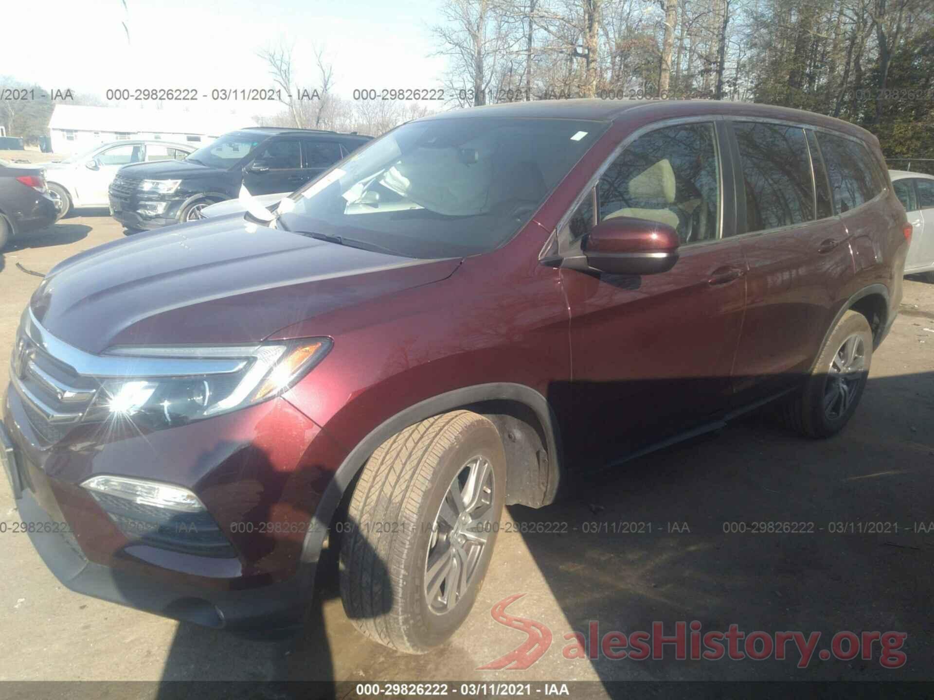 5FNYF6H43GB014076 2016 HONDA PILOT