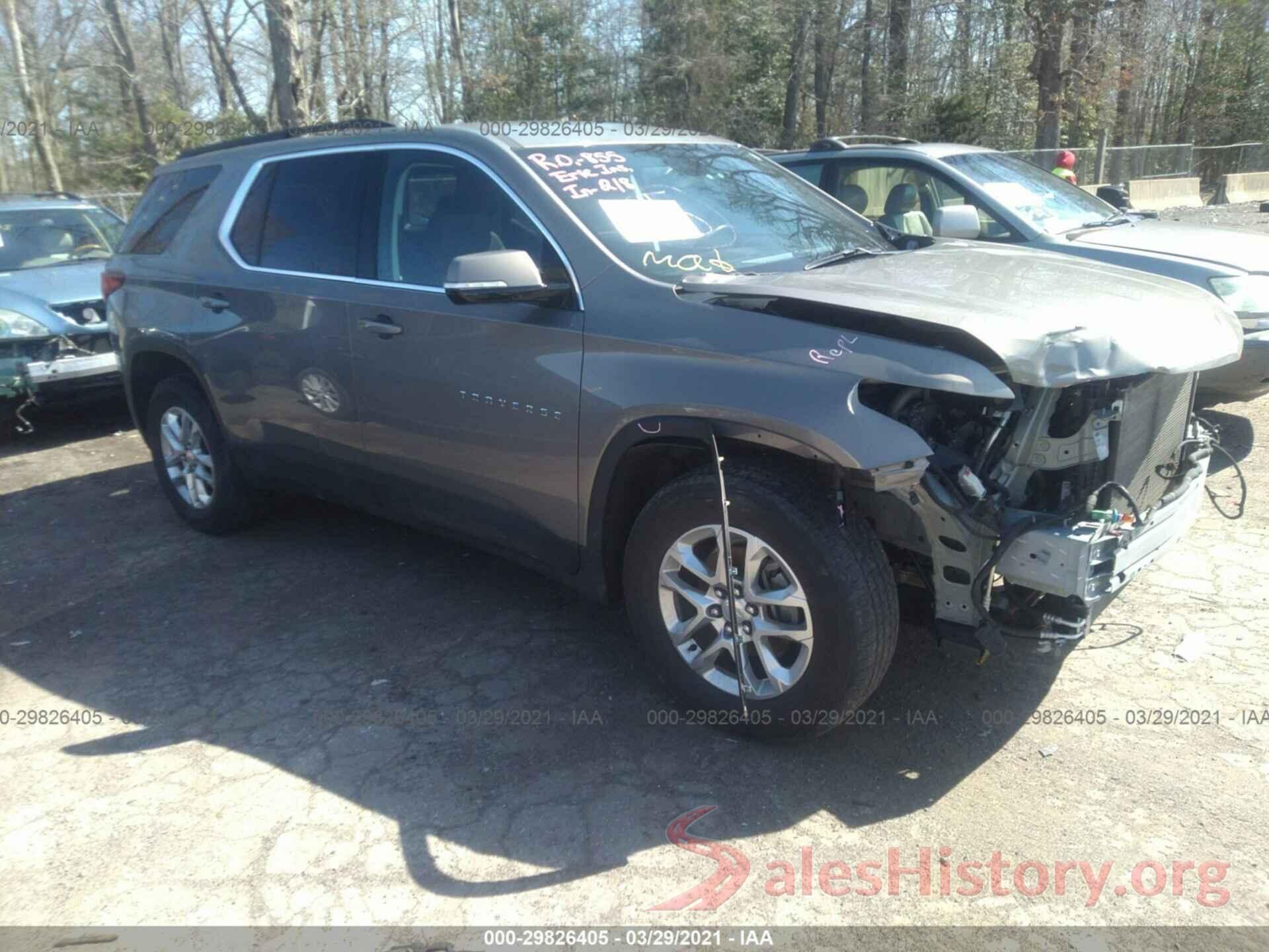 1GNEVHKW1KJ243764 2019 CHEVROLET TRAVERSE