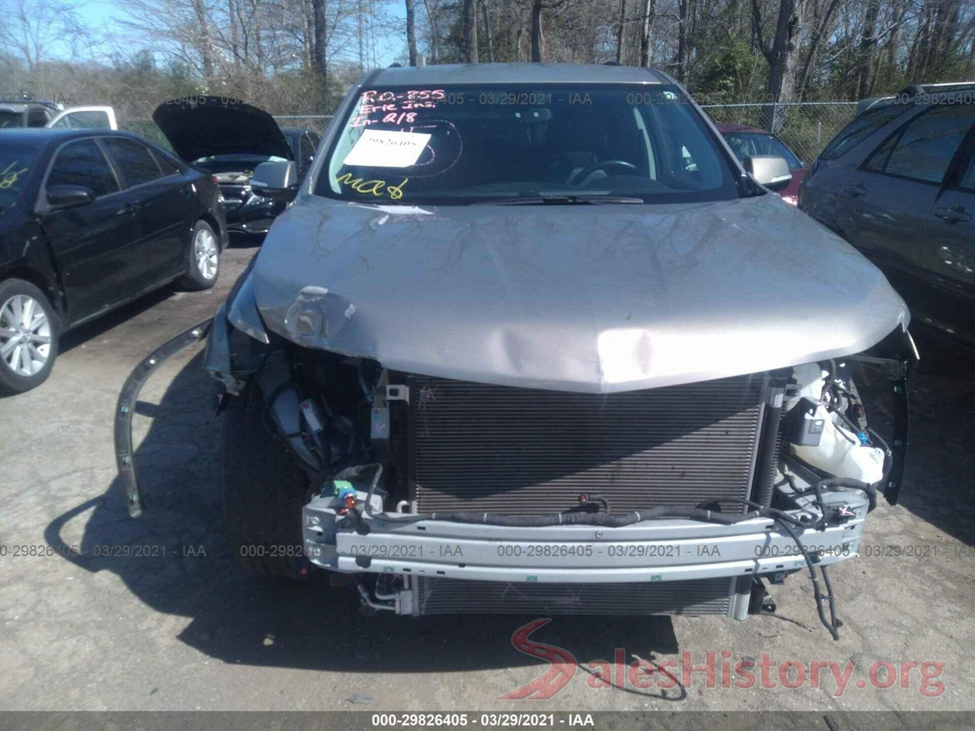 1GNEVHKW1KJ243764 2019 CHEVROLET TRAVERSE