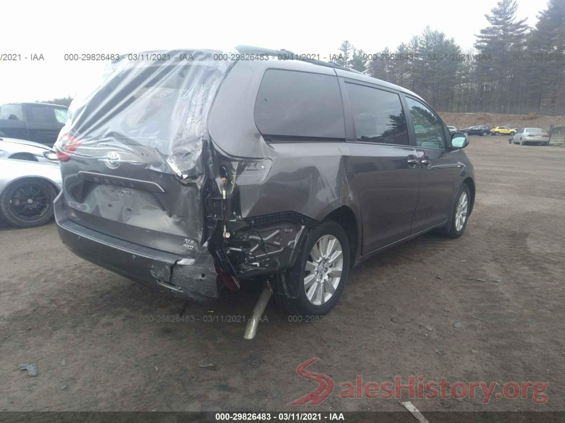 5TDDZ3DC6HS165928 2017 TOYOTA SIENNA