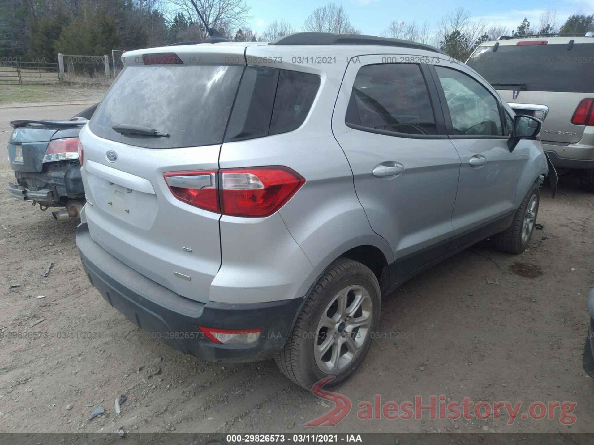 MAJ3S2GE3KC269637 2019 FORD ECOSPORT