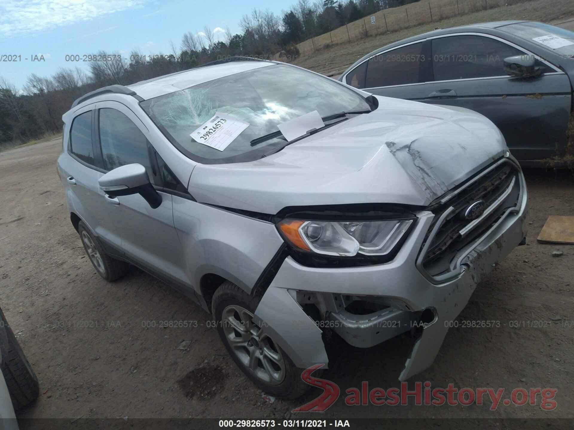 MAJ3S2GE3KC269637 2019 FORD ECOSPORT