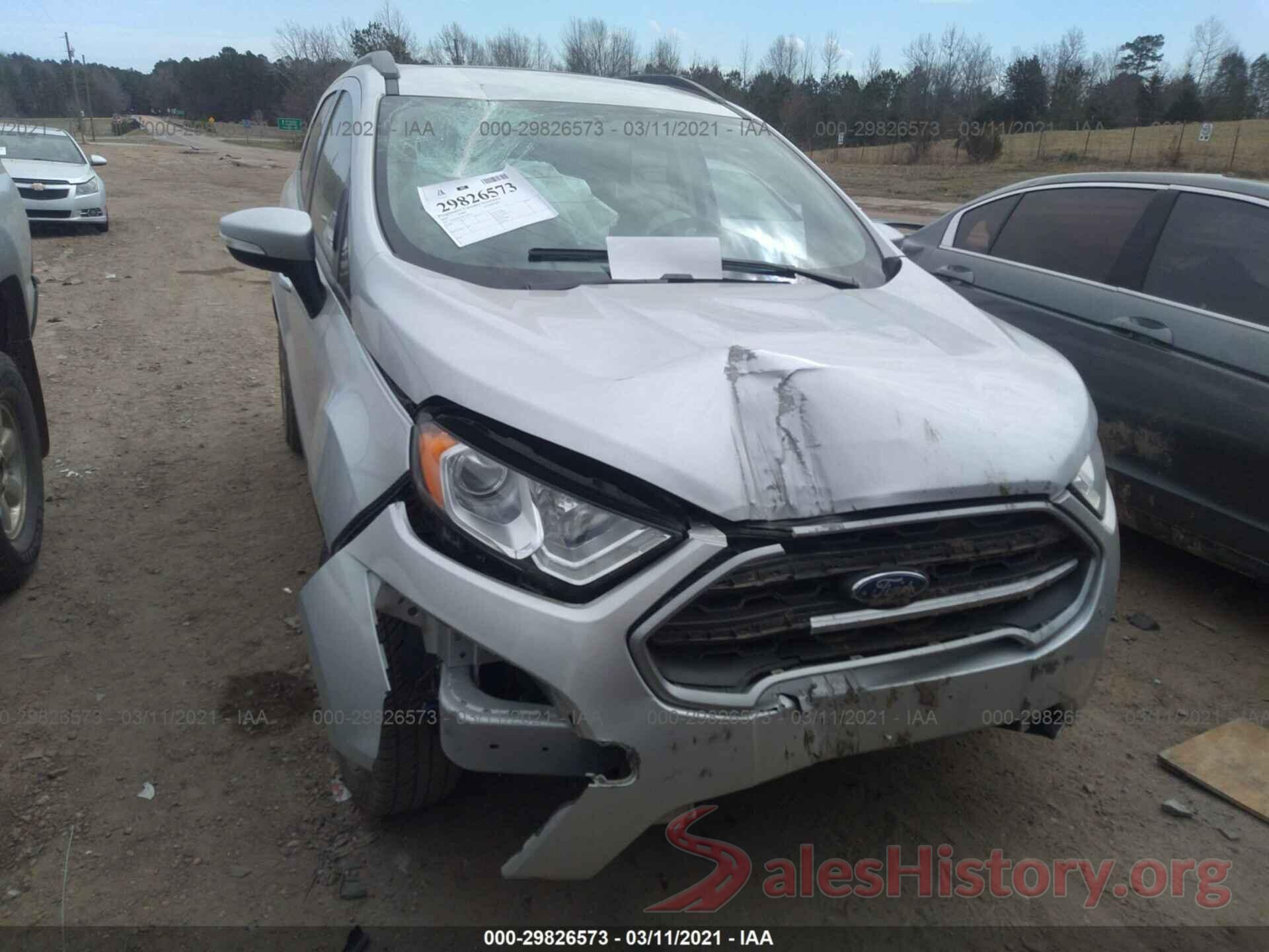 MAJ3S2GE3KC269637 2019 FORD ECOSPORT