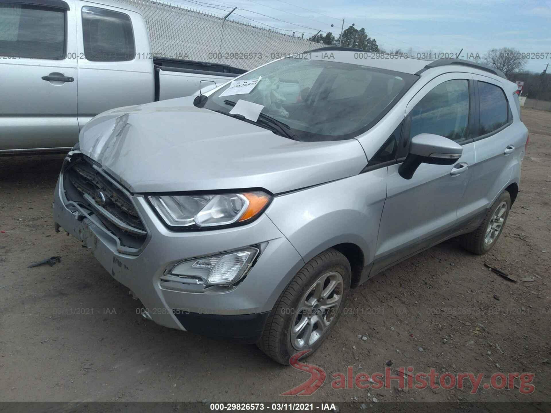 MAJ3S2GE3KC269637 2019 FORD ECOSPORT