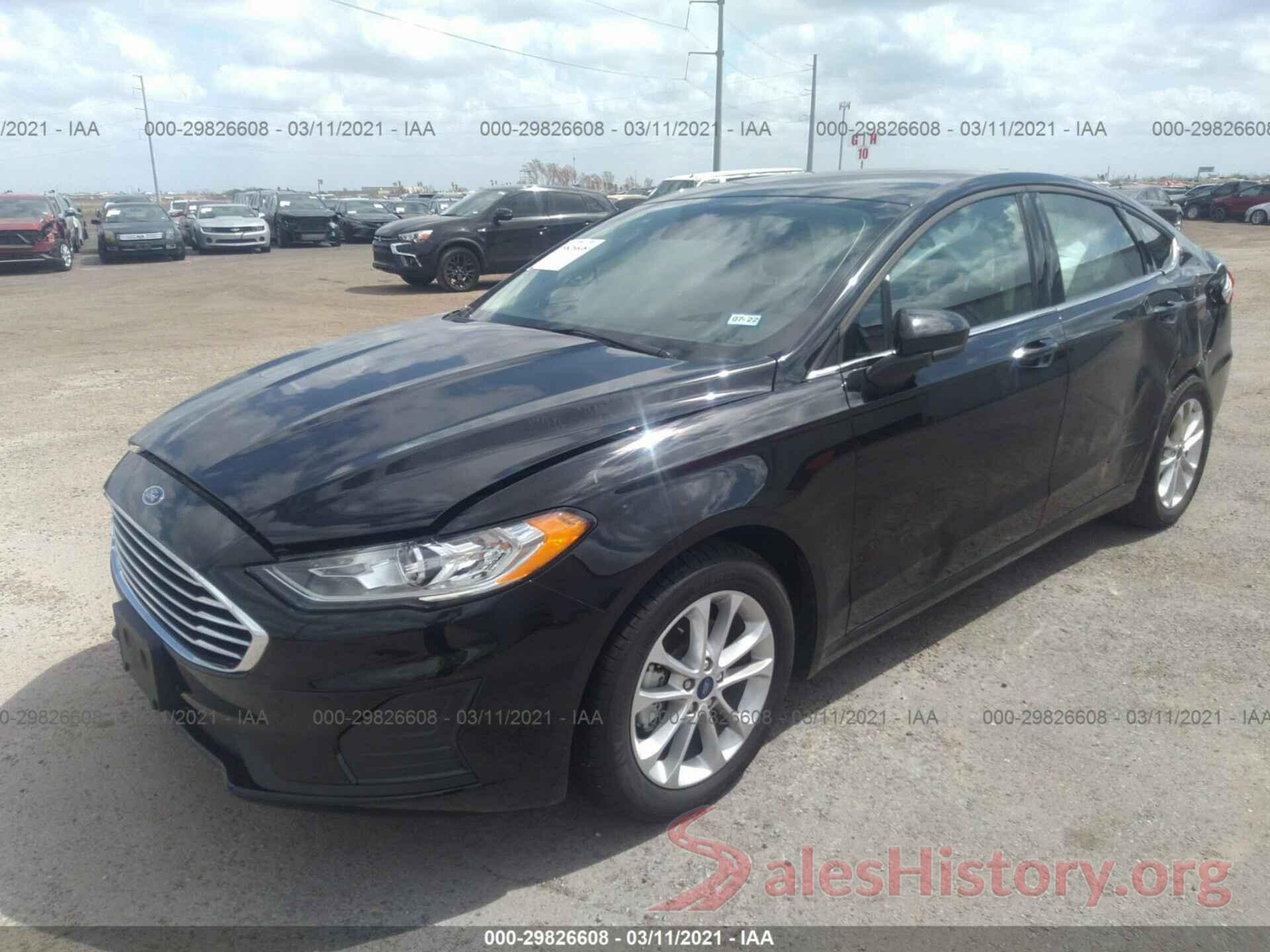 3FA6P0HD4LR188612 2020 FORD FUSION