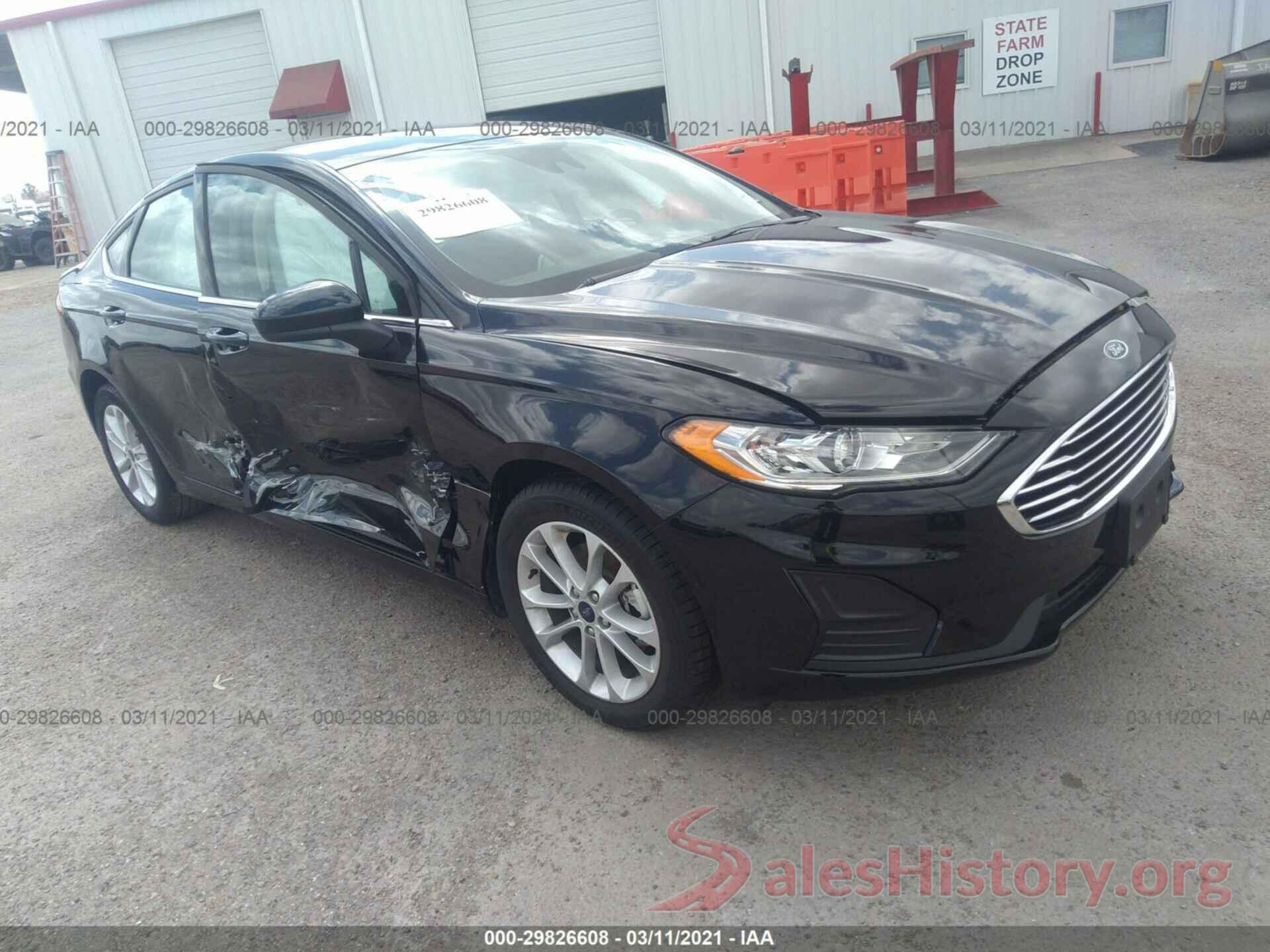 3FA6P0HD4LR188612 2020 FORD FUSION