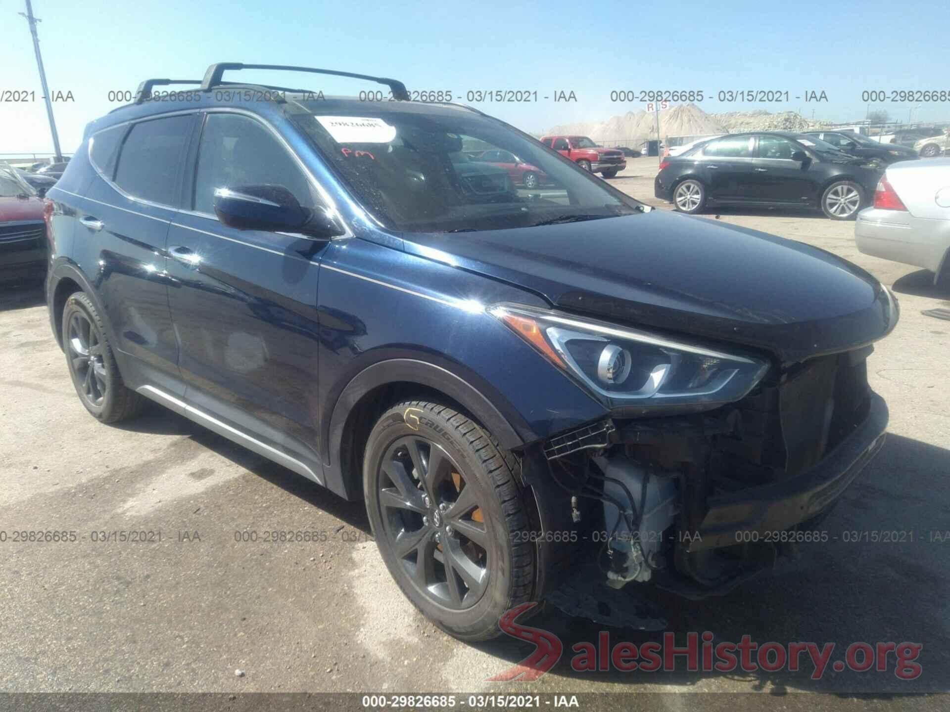 5XYZW4LA7HG415839 2017 HYUNDAI SANTA FE SPORT