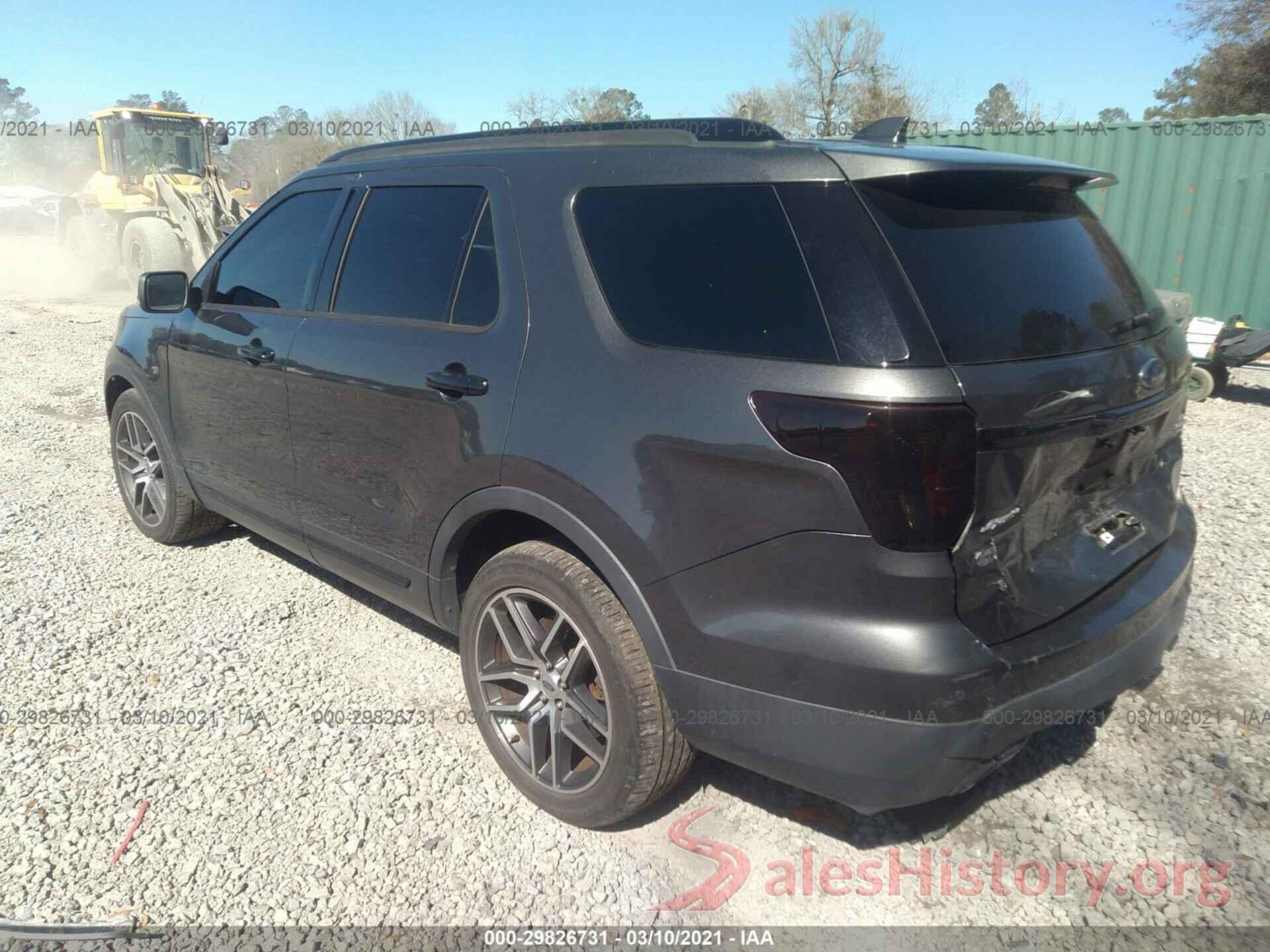 1FM5K8GT8GGB30927 2016 FORD EXPLORER