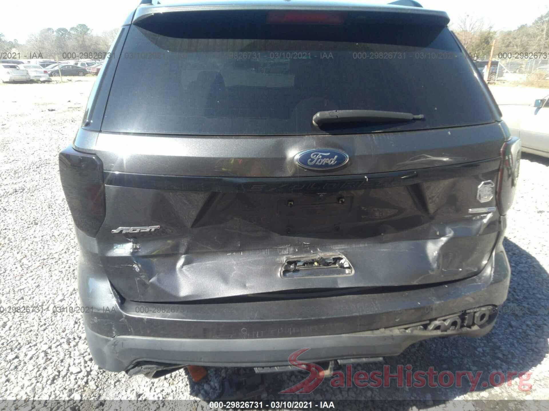 1FM5K8GT8GGB30927 2016 FORD EXPLORER