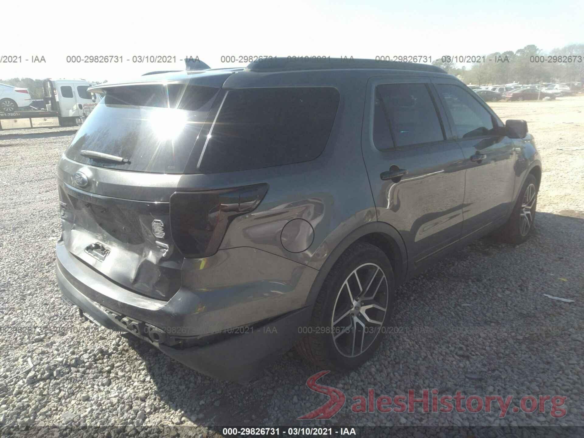 1FM5K8GT8GGB30927 2016 FORD EXPLORER