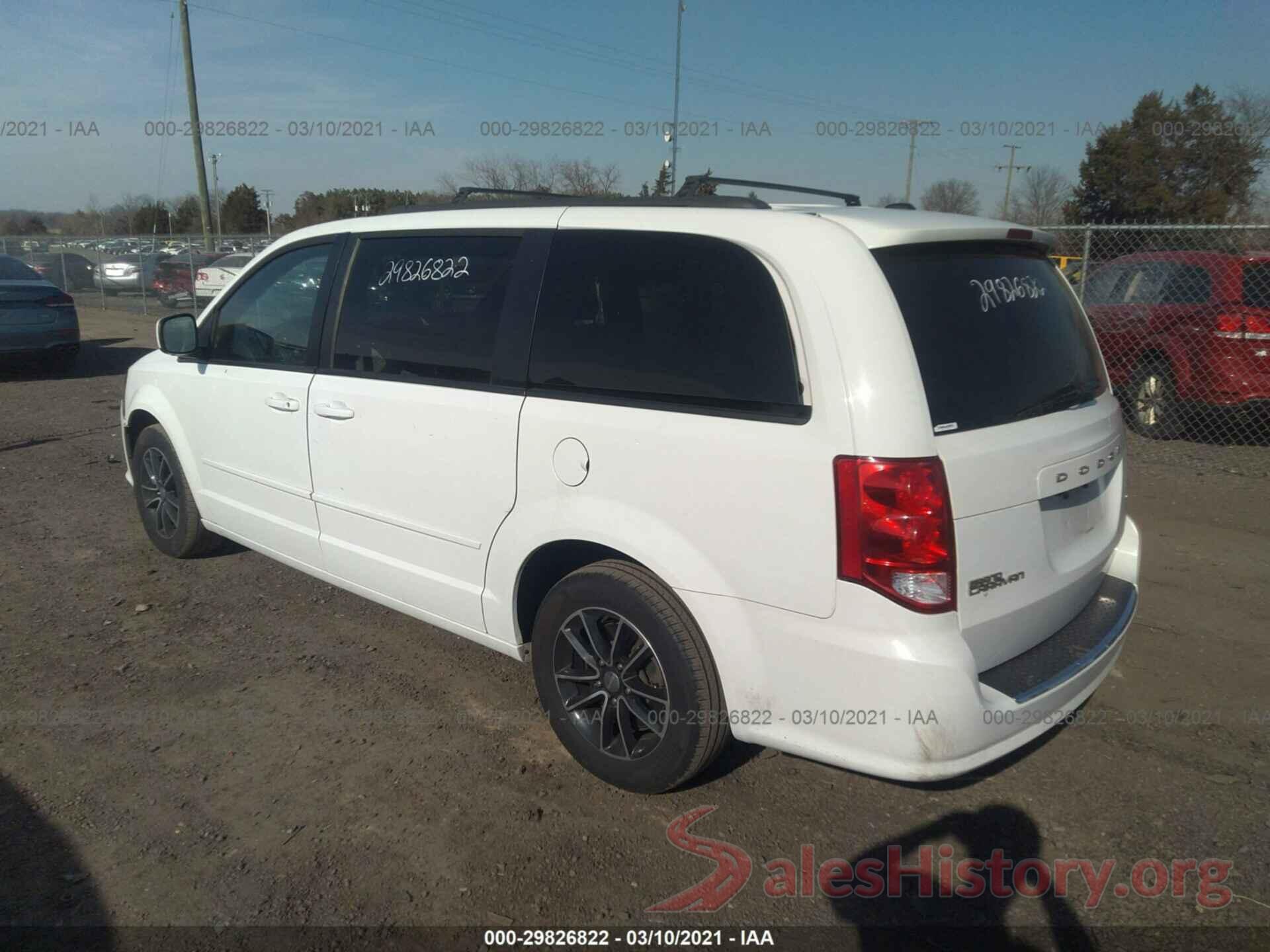 2C4RDGEG0HR859441 2017 DODGE GRAND CARAVAN