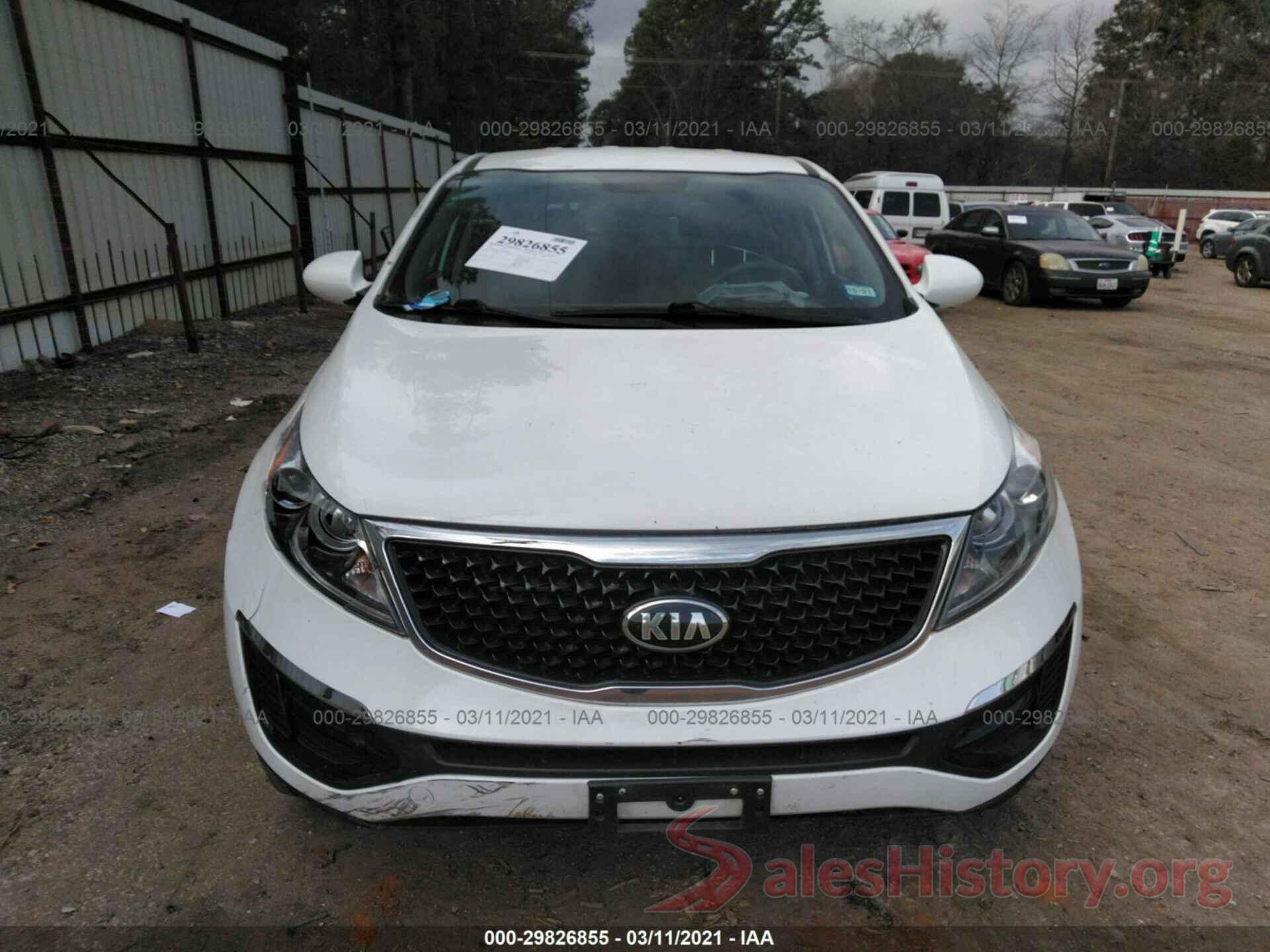 KNDPB3AC7G7878884 2016 KIA SPORTAGE