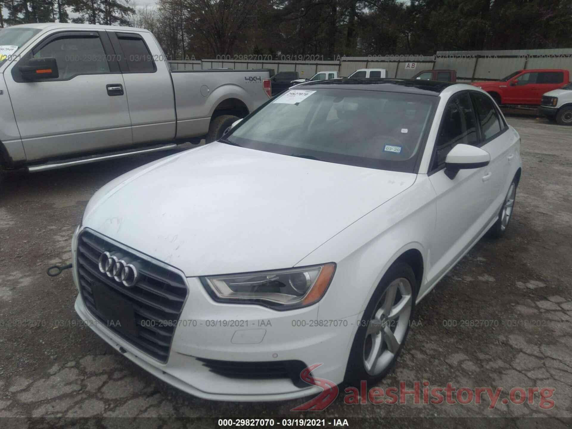 WAUA7GFF0G1032663 2016 AUDI A3